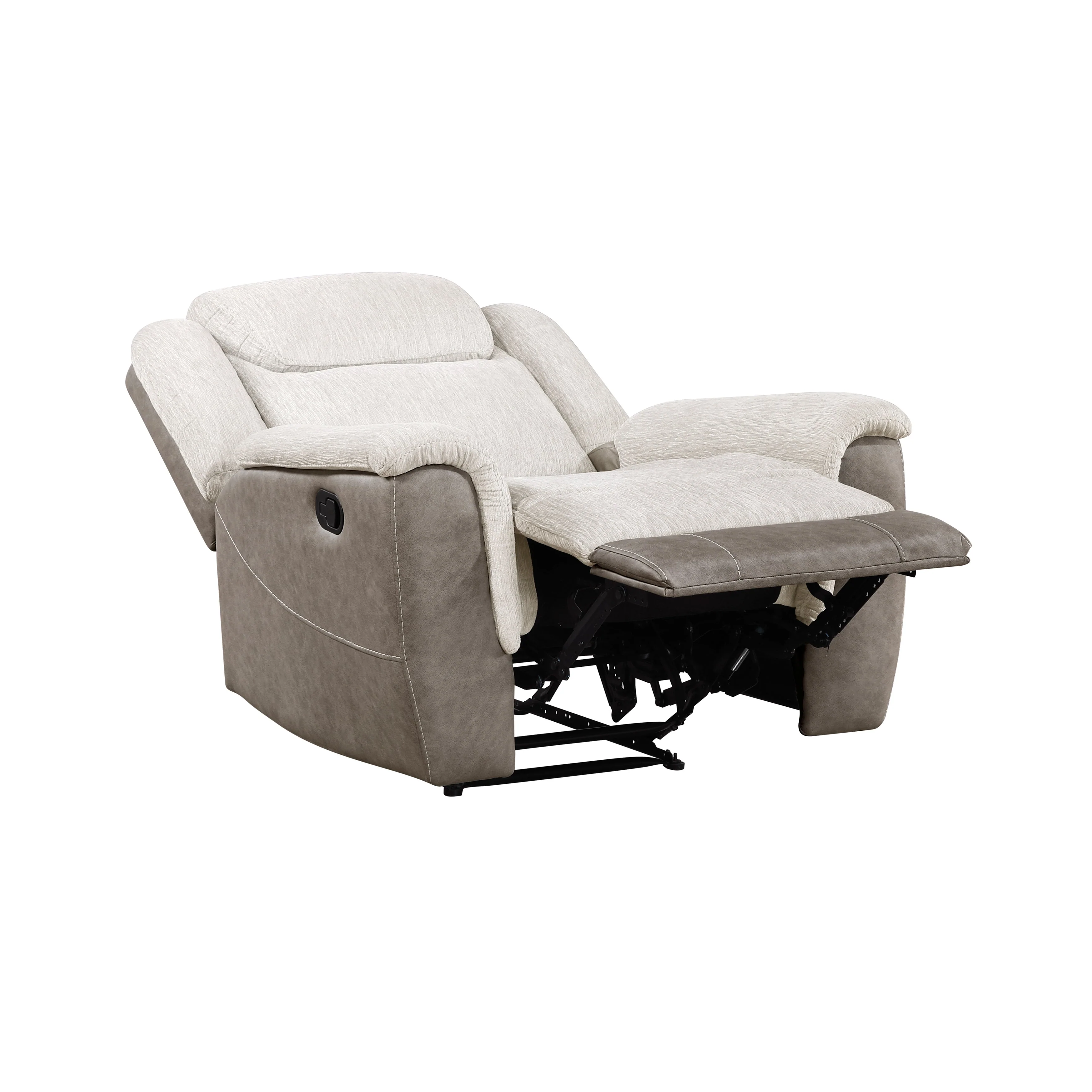 Harriette Beige/Brown Double Reclining Living Room Set - Image 18