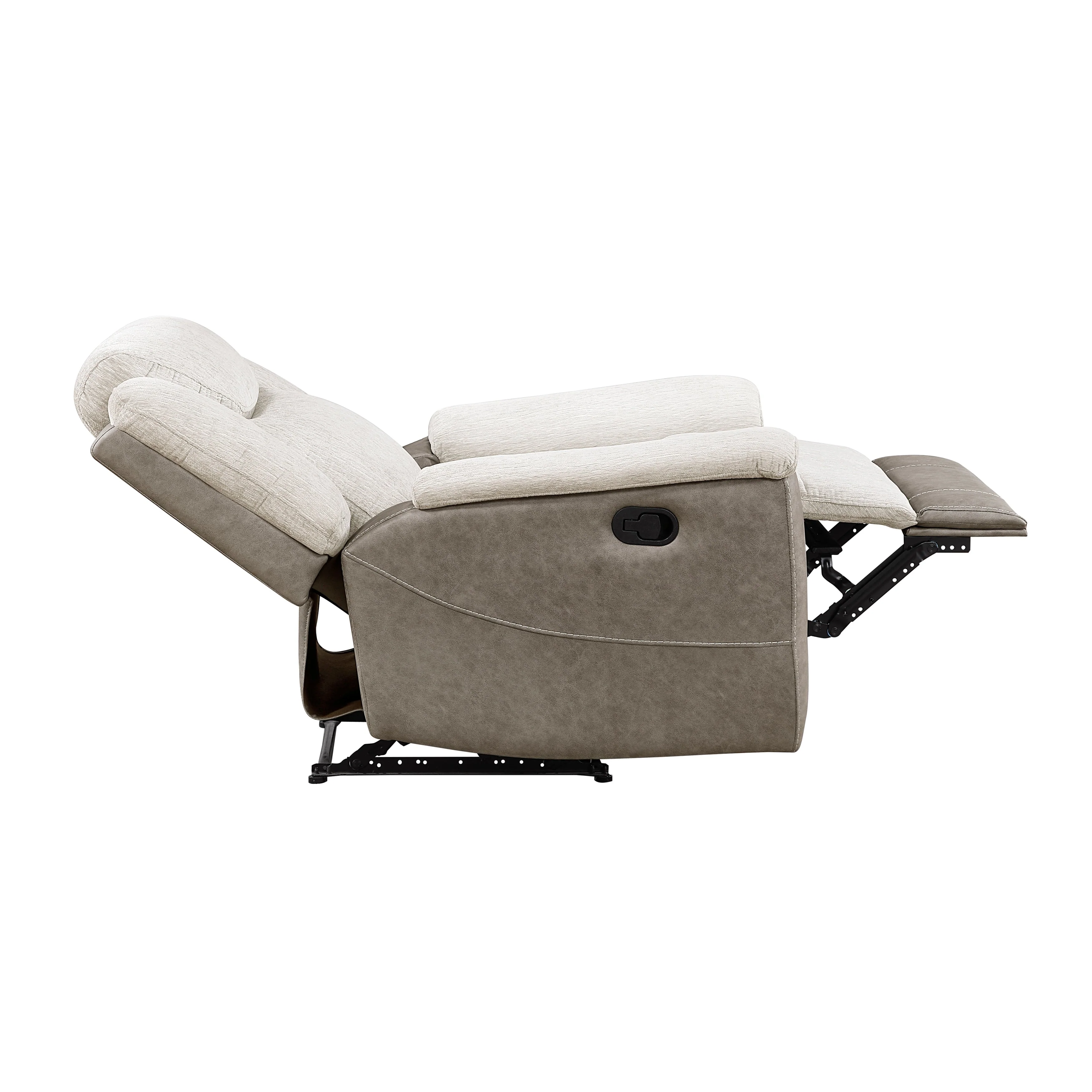 Harriette Beige/Brown Double Reclining Living Room Set - Image 20