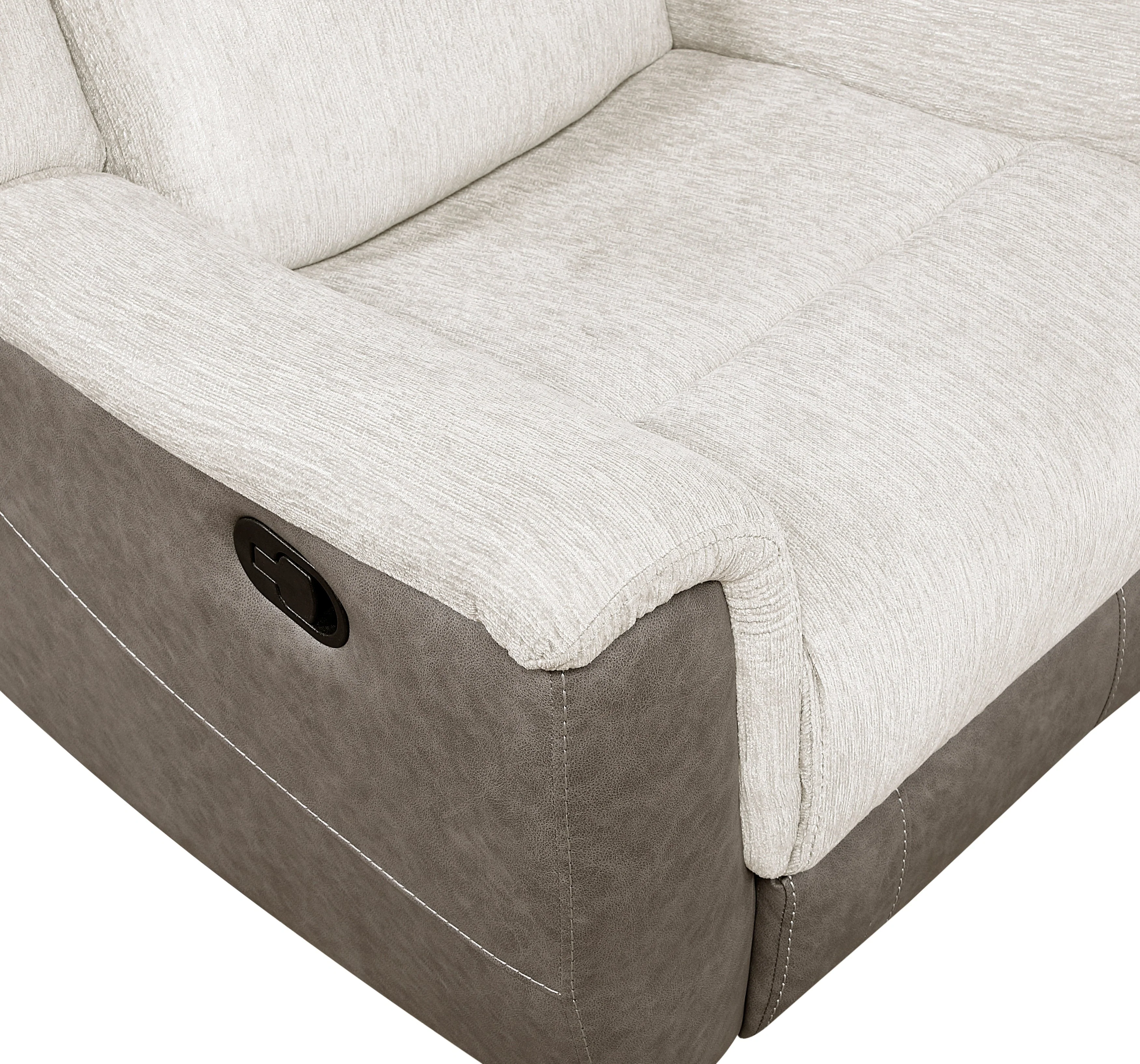 Harriette Beige/Brown Double Reclining Living Room Set - Image 21