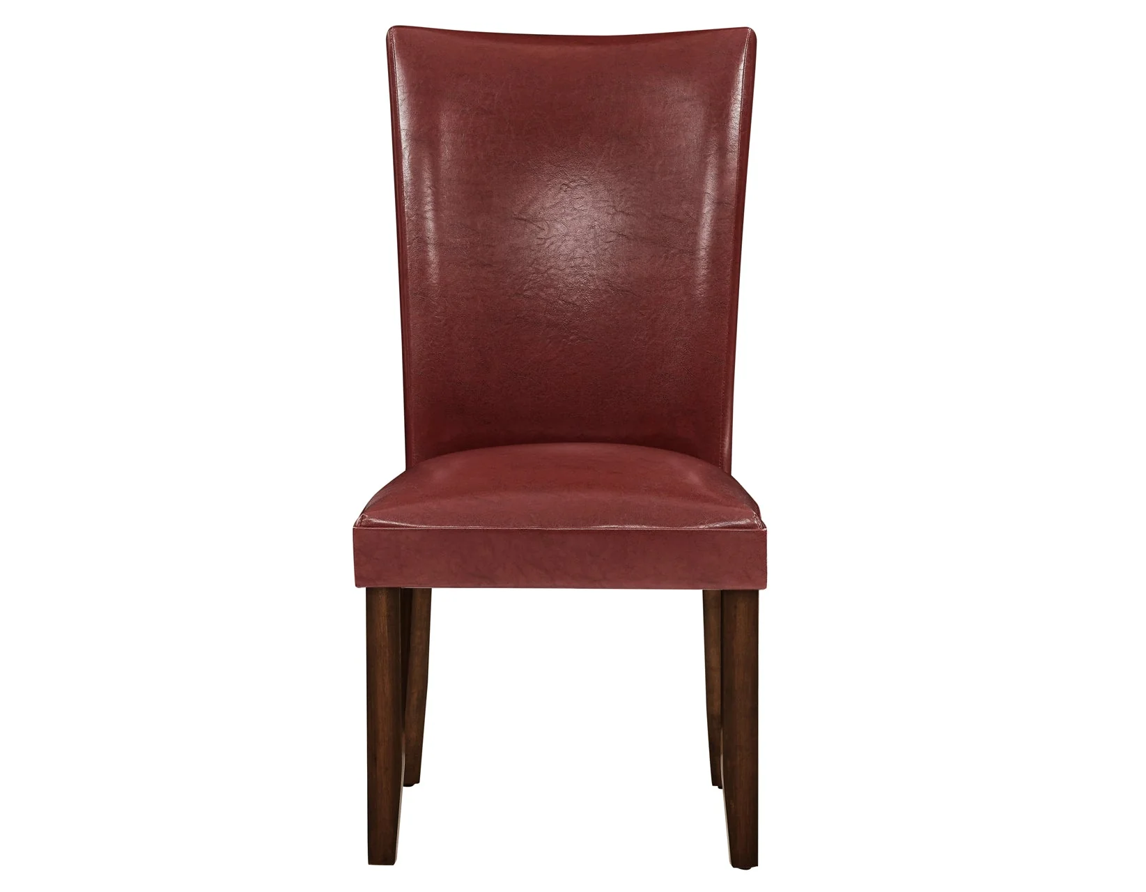 Hartford Espresso/Red Round Dining Room Set with Lazy Susan - Image 9