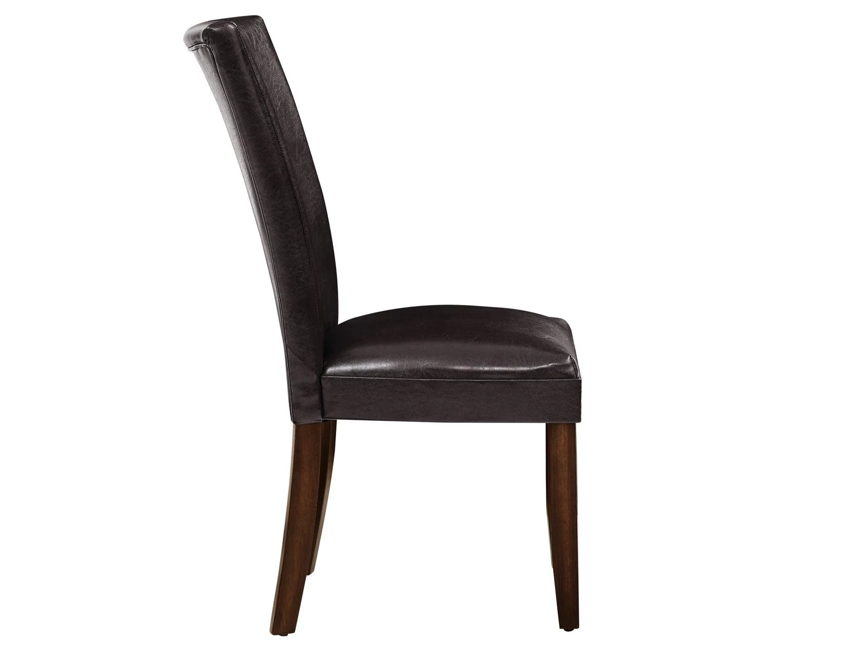 Hartford Vegan Leather Side Chair, Brown, Set of 2 - Image 5