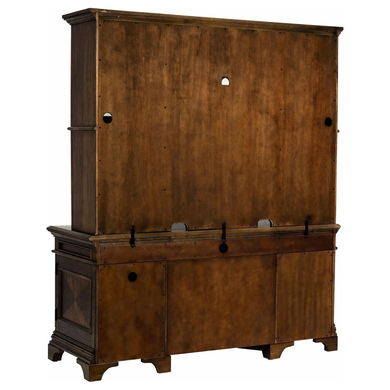 Hartshill Burnished Oak Credenza with Hutch - Image 5