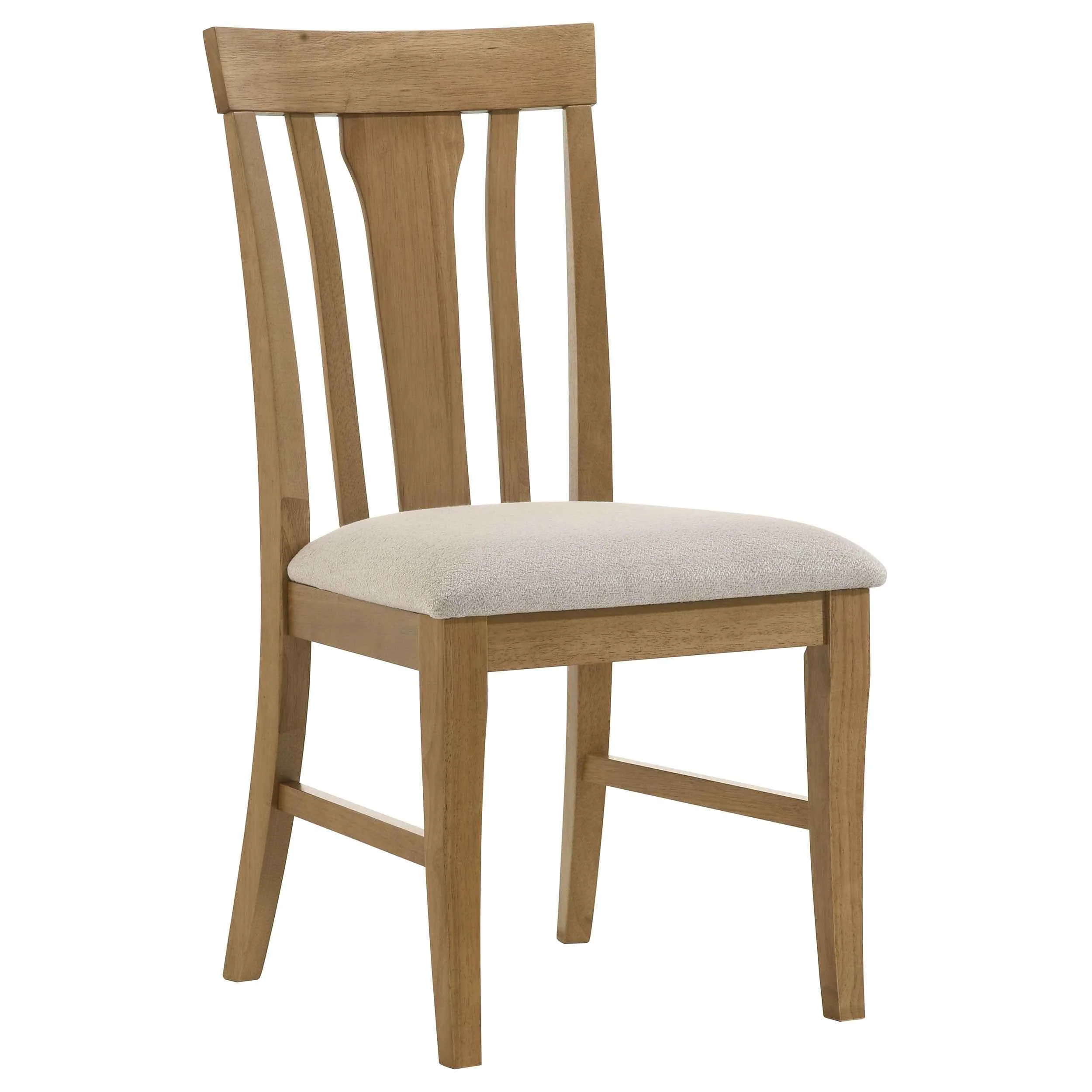 Hartville Natural Light Brown 7-Piece Round Dining Table Set - Image 7