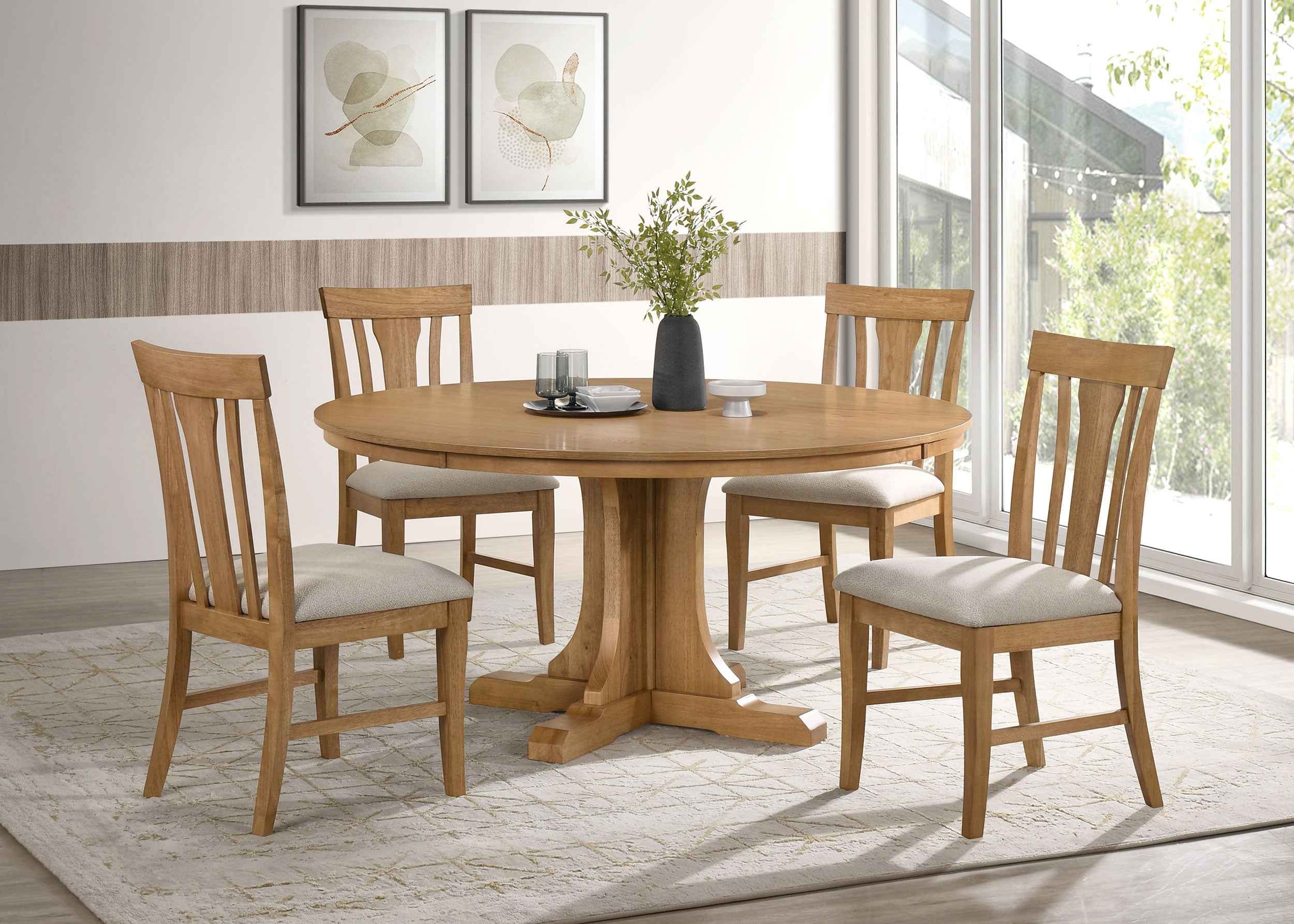 Hartville Natural Light Brown Dining Side Chair (Set of 2) - Image 14