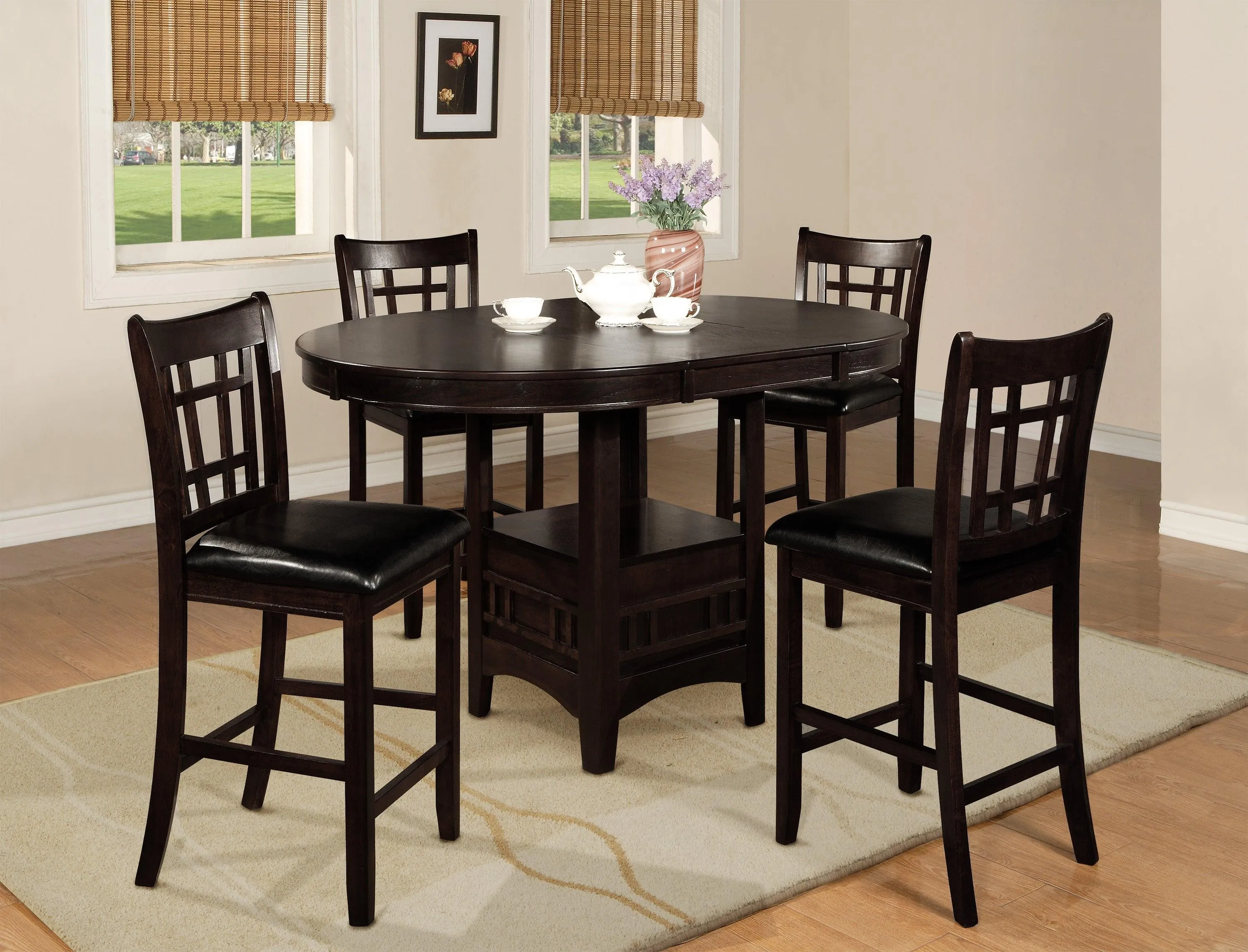 Hartwell Espresso Counter Height Chair, Set of 2 - Image 2