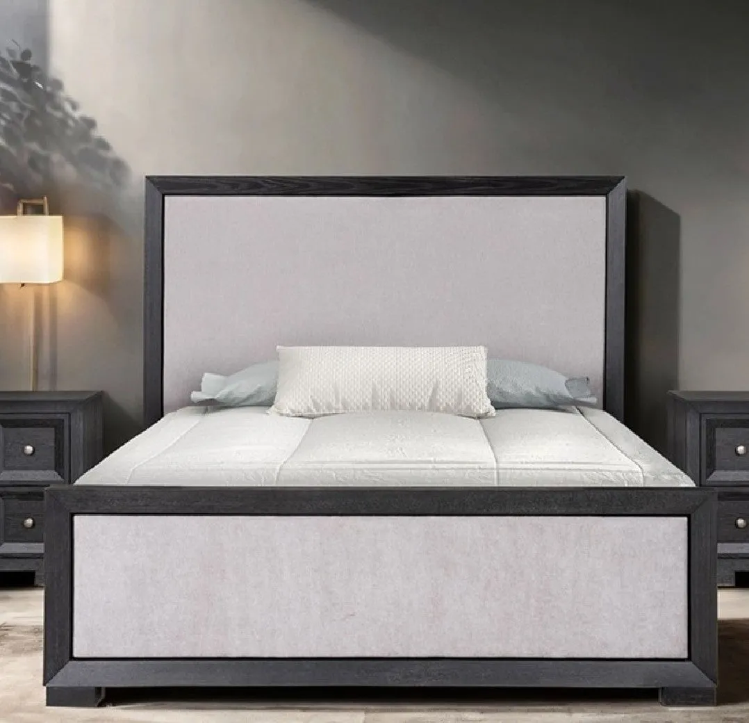 Hatton Cross Classic Weathered Black 5-Piece Queen Bedroom Set (N2) - Image 2