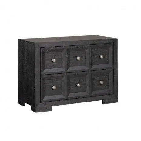 Hatton Cross Weathered Black 5-Piece Queen Bedroom Set (N2) - Image 6