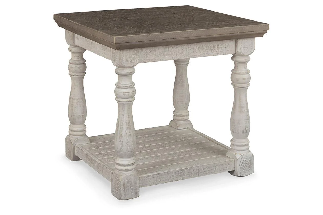 Havalance Gray/White Coffee Table and 2 End Tables - Image 3