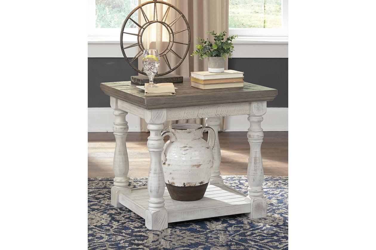 Havalance Gray/White Coffee Table and 2 End Tables - Image 5