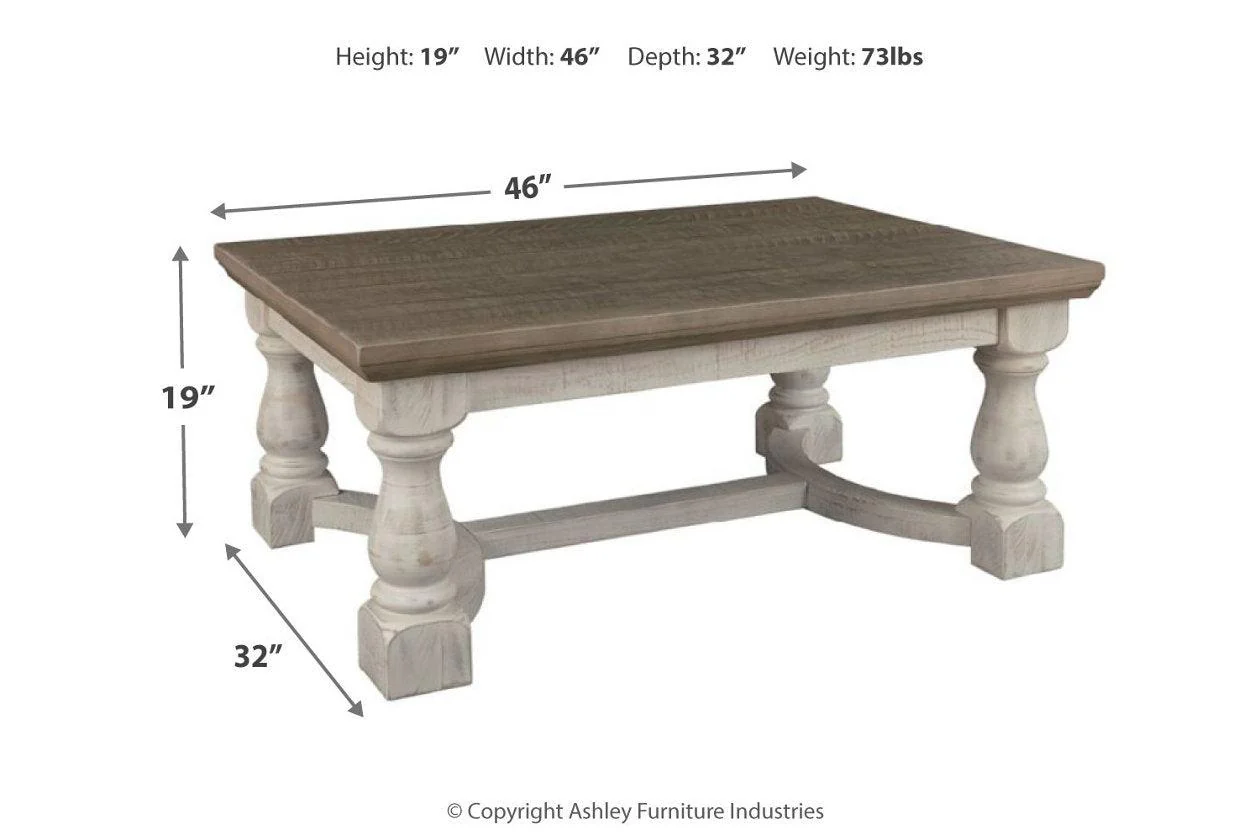 Havalance Gray/White Coffee Table and 2 End Tables - Image 6