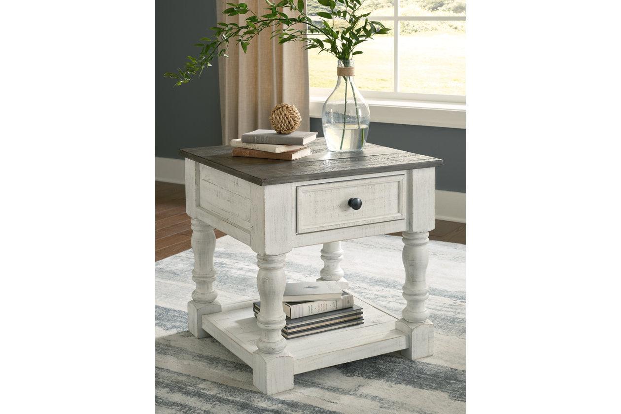 Havalance White/Gray Lift Top Coffee Table and 2 End Tables - Image 17