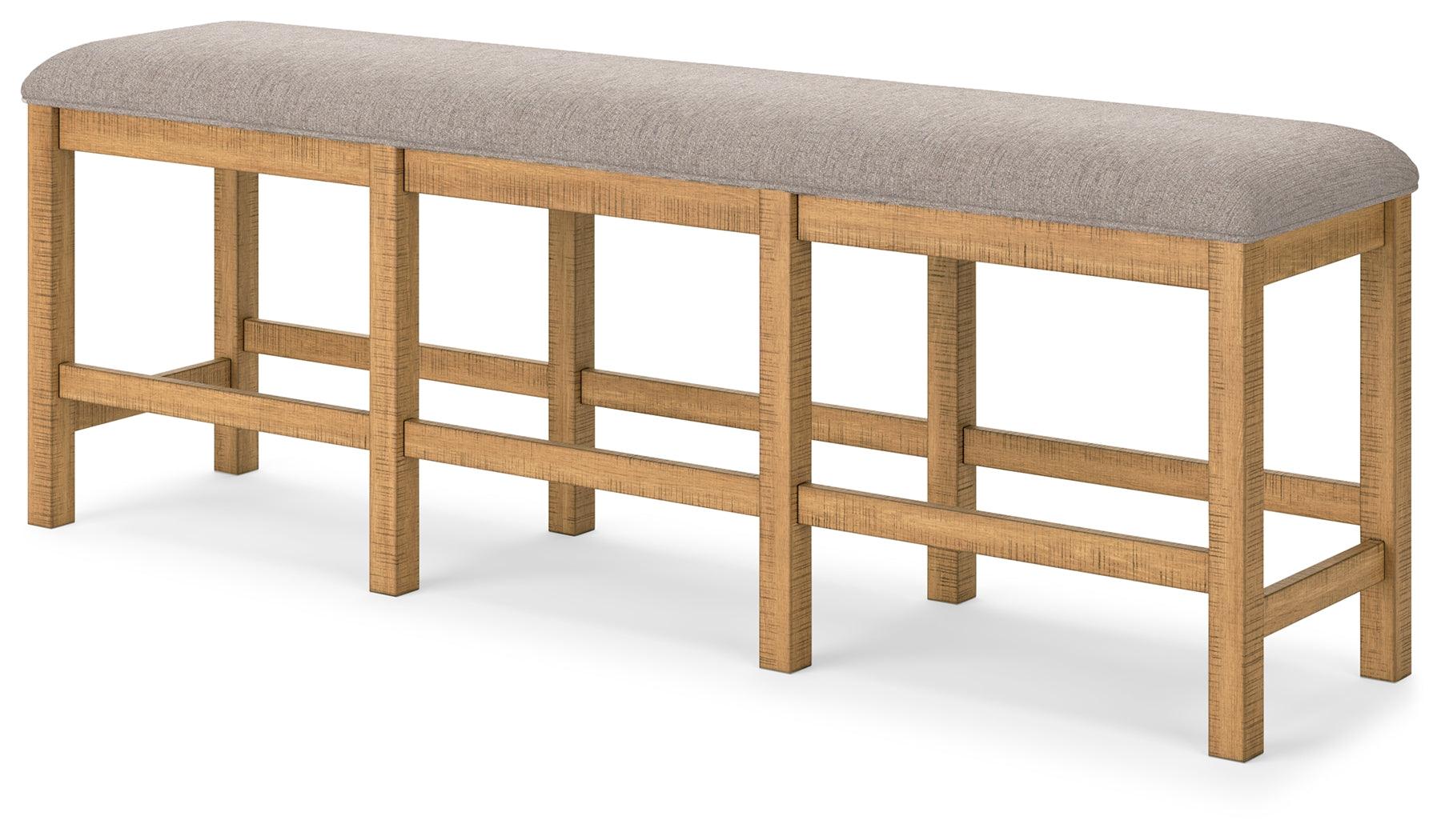 Havonplane Brown 72" Counter Height Dining Bench - Image 2