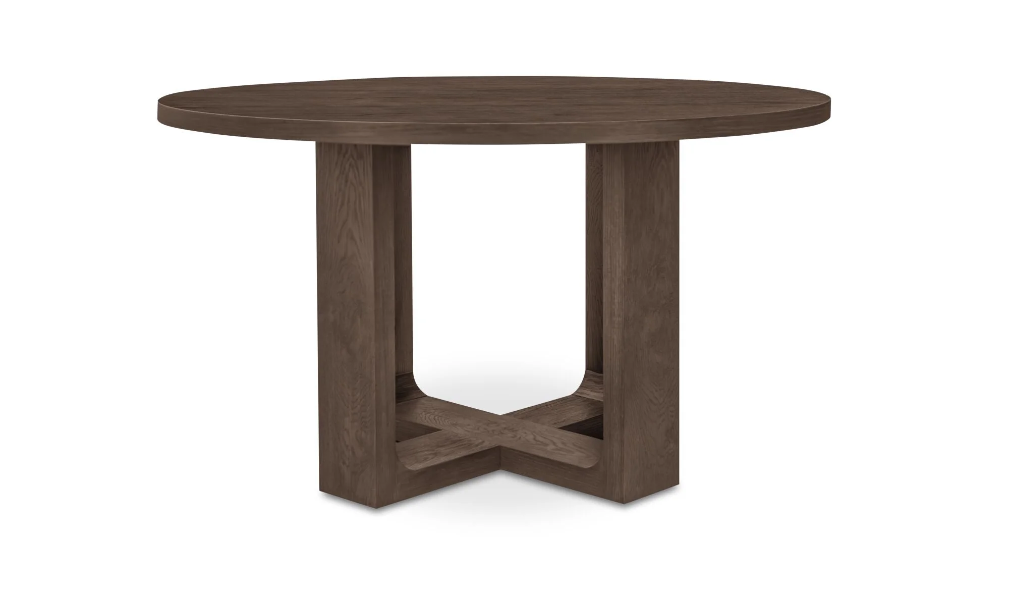 Hayes Dining Table Rustic Brown - Image 2