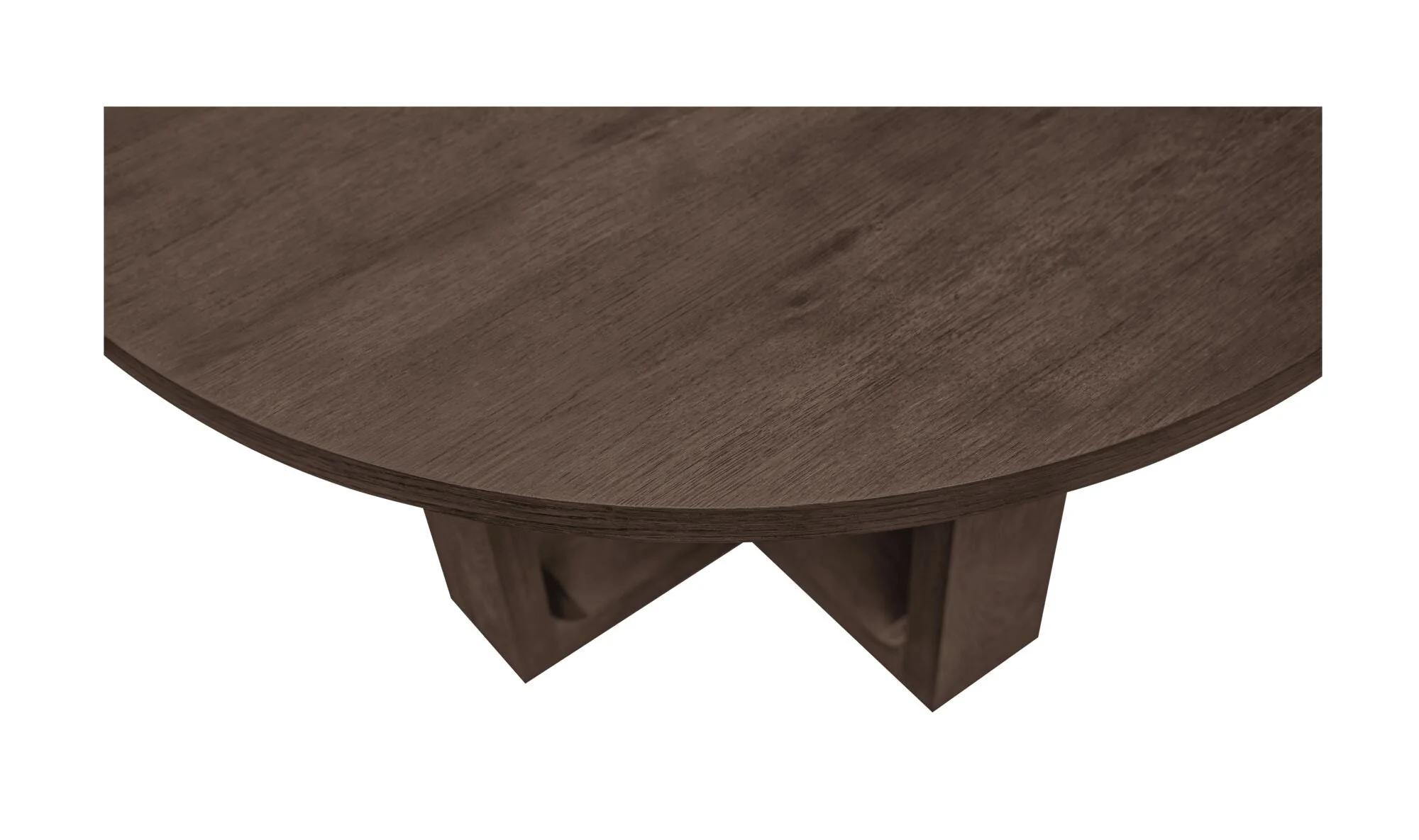 Hayes Dining Table Rustic Brown - Image 5