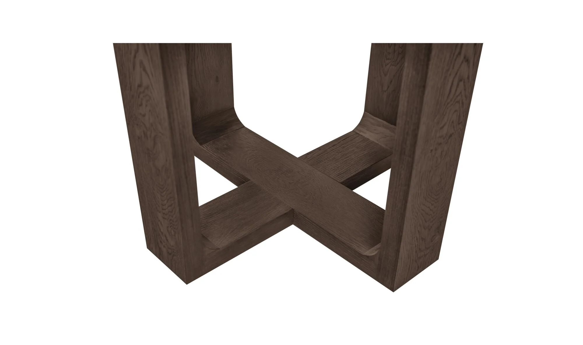 Hayes Dining Table Rustic Brown - Image 6