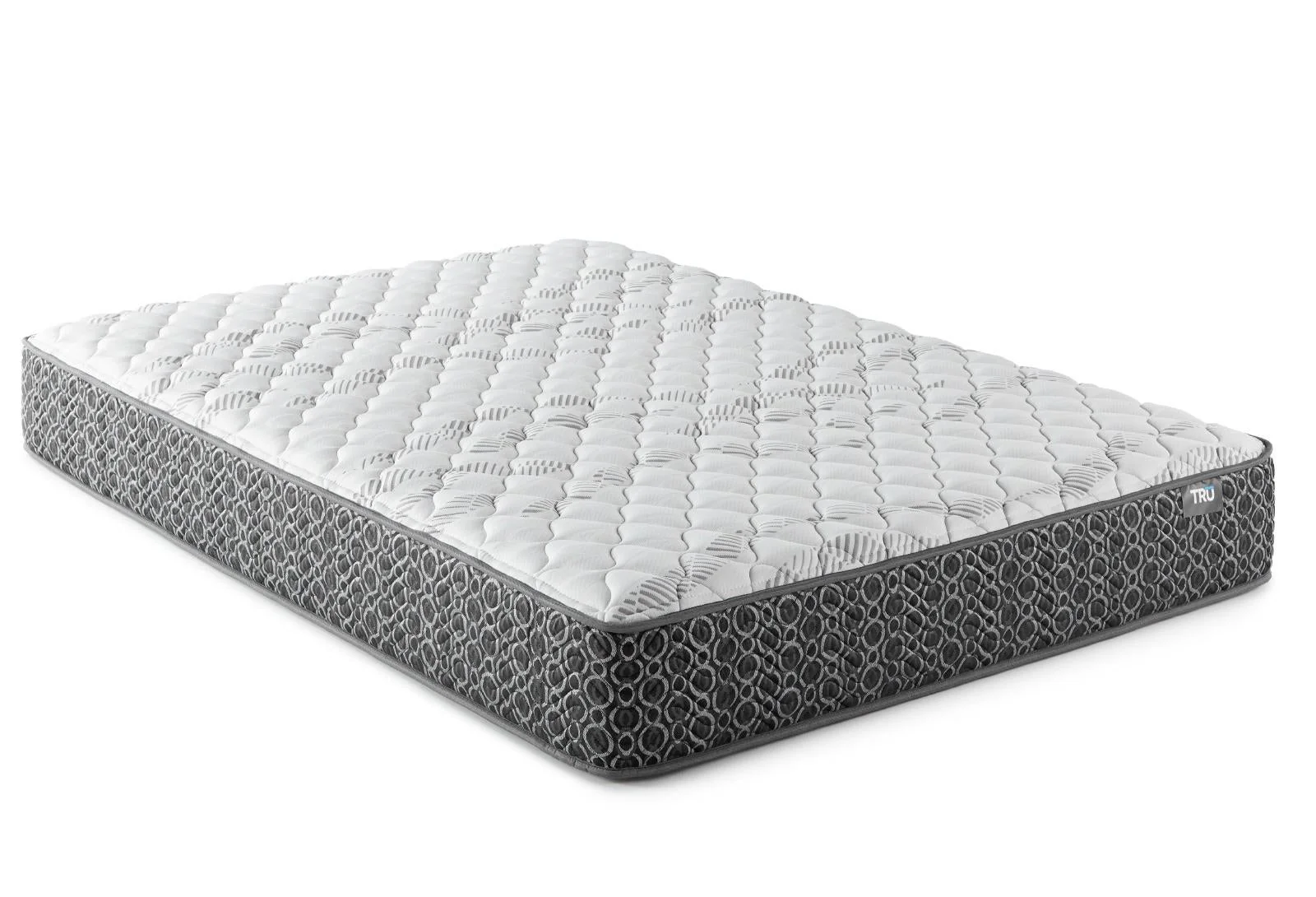 Hayes White California King Firm Tight Top Hybrid Mattress