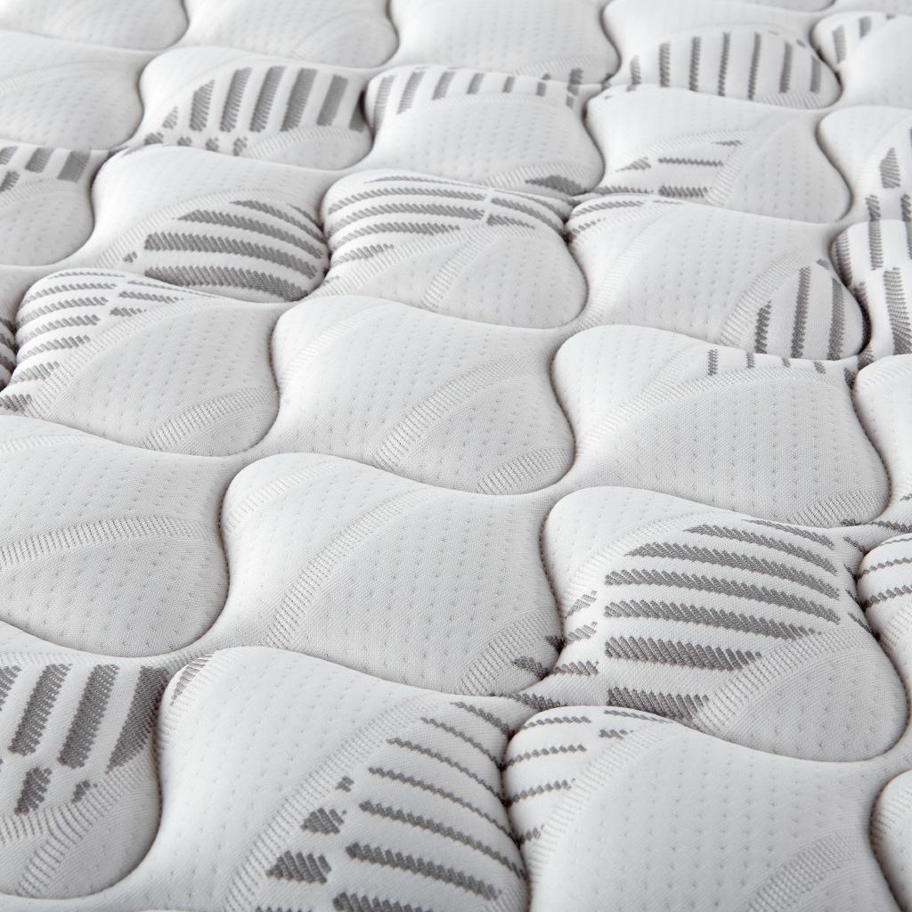 Hayes White California King Firm Tight Top Hybrid Mattress - Image 3