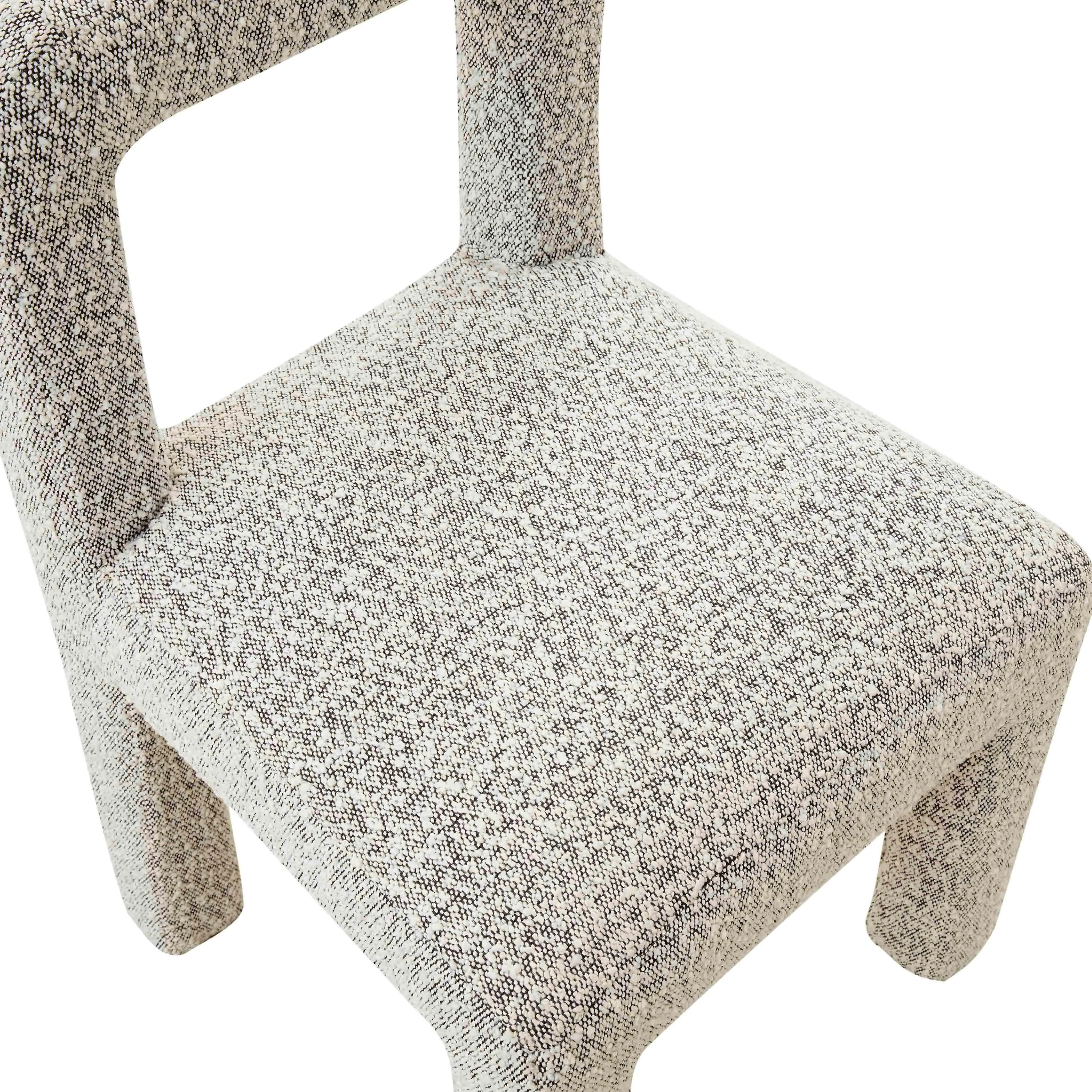 Hazel Boucle Dining Chair - Image 6