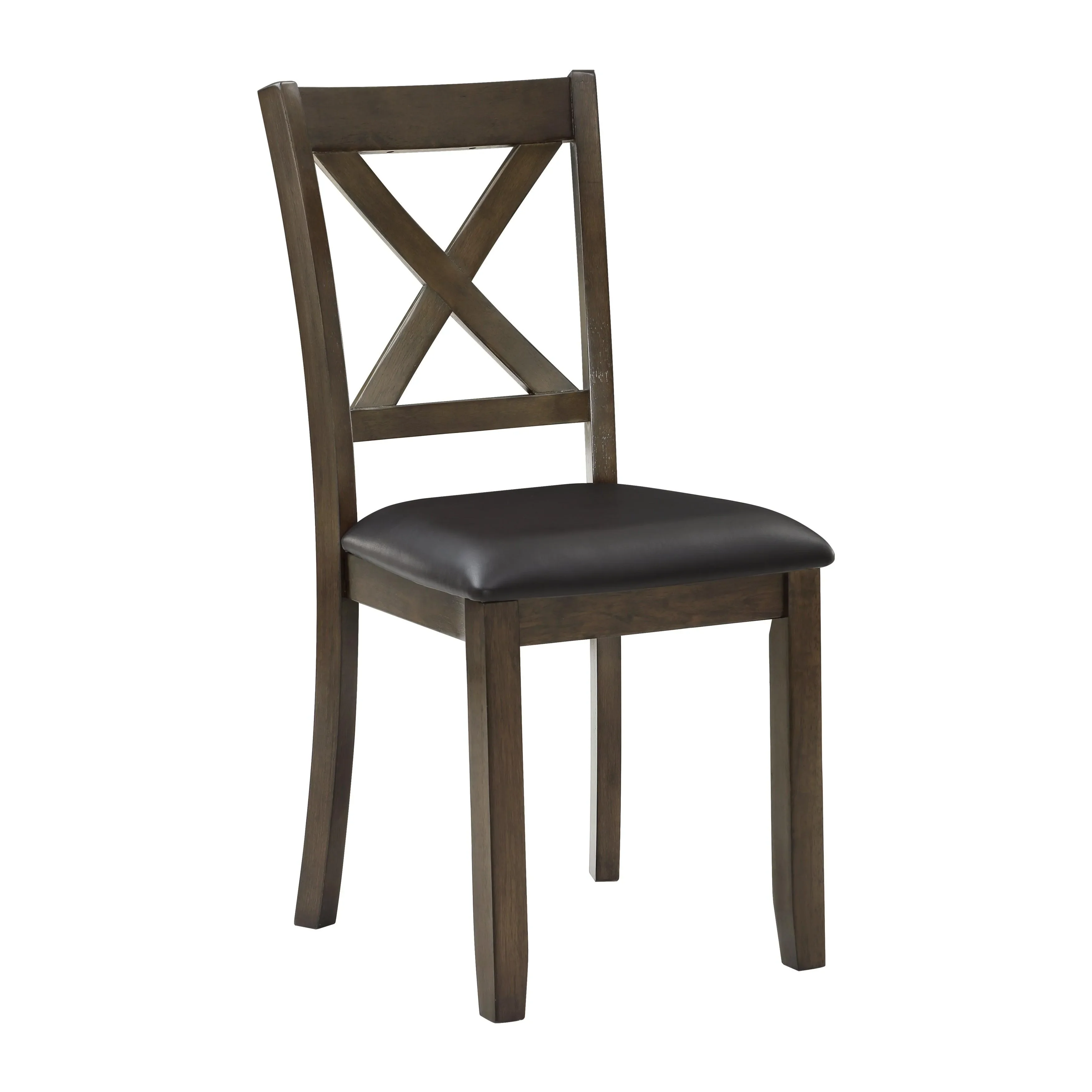 Hazel Charcoal Brown 5-Piece Dining Set - Image 6