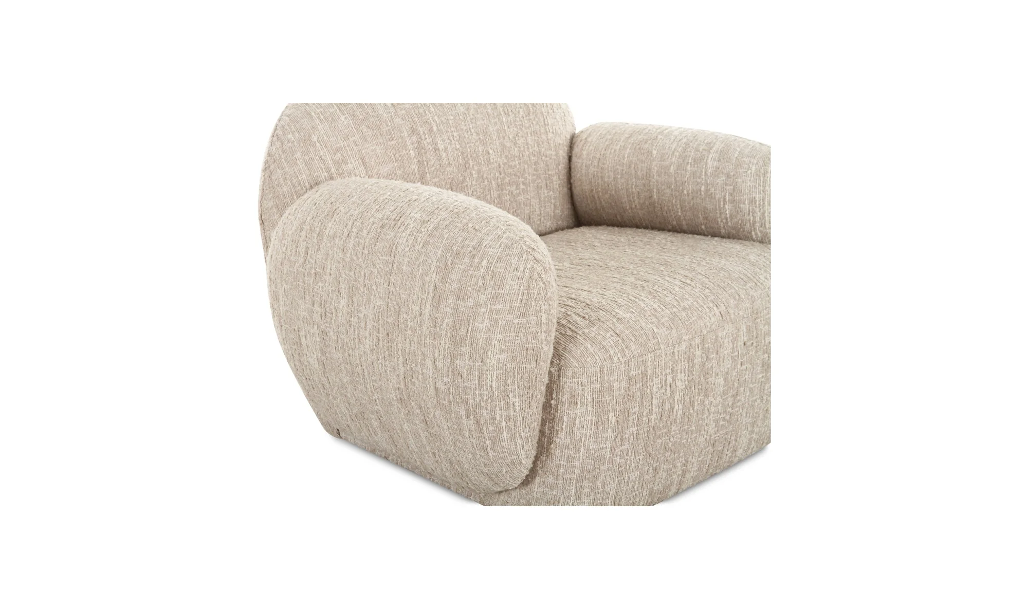 Hazel Lounge Chair Off White - Image 6