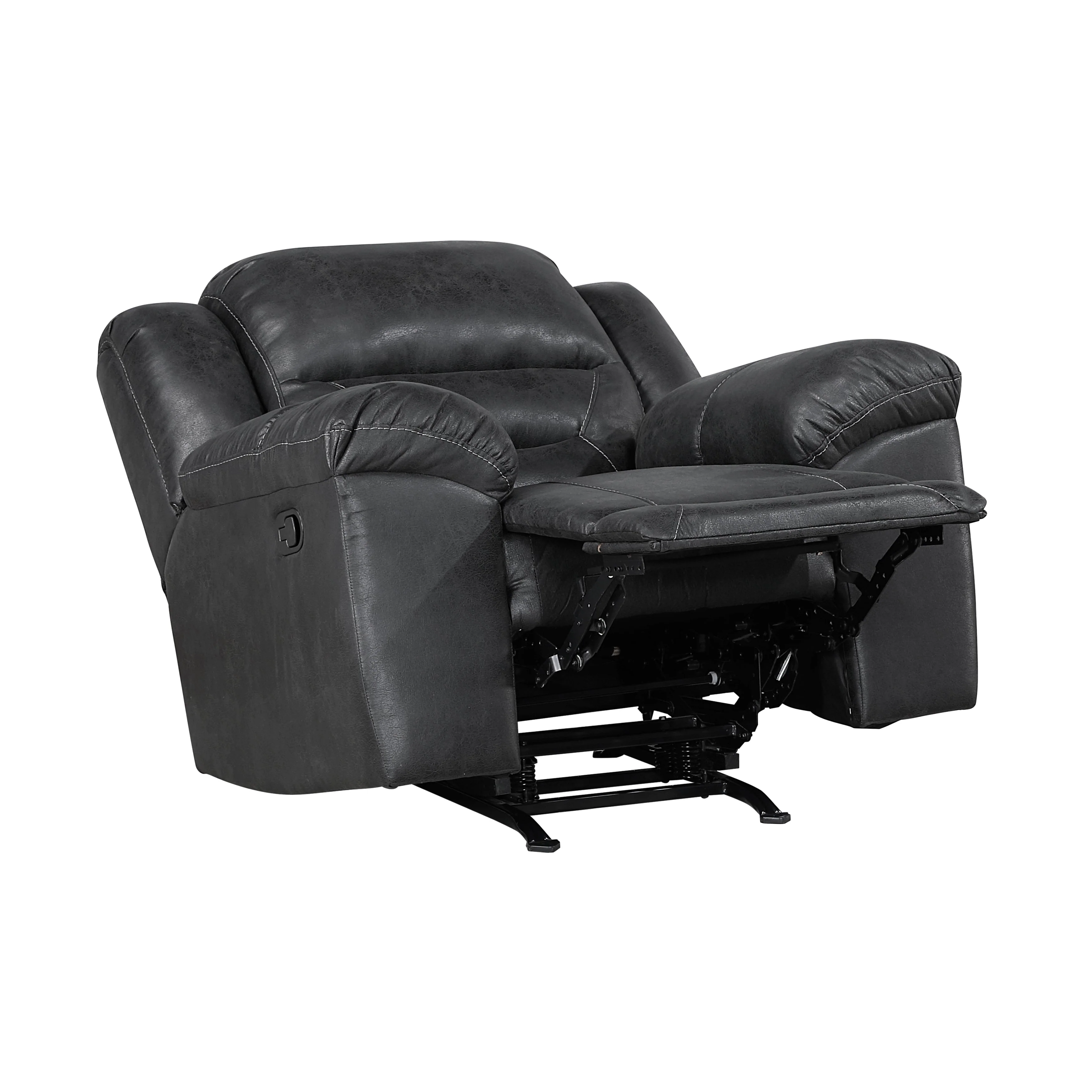 Hazen Black Rocker Reclining Chair - Image 8