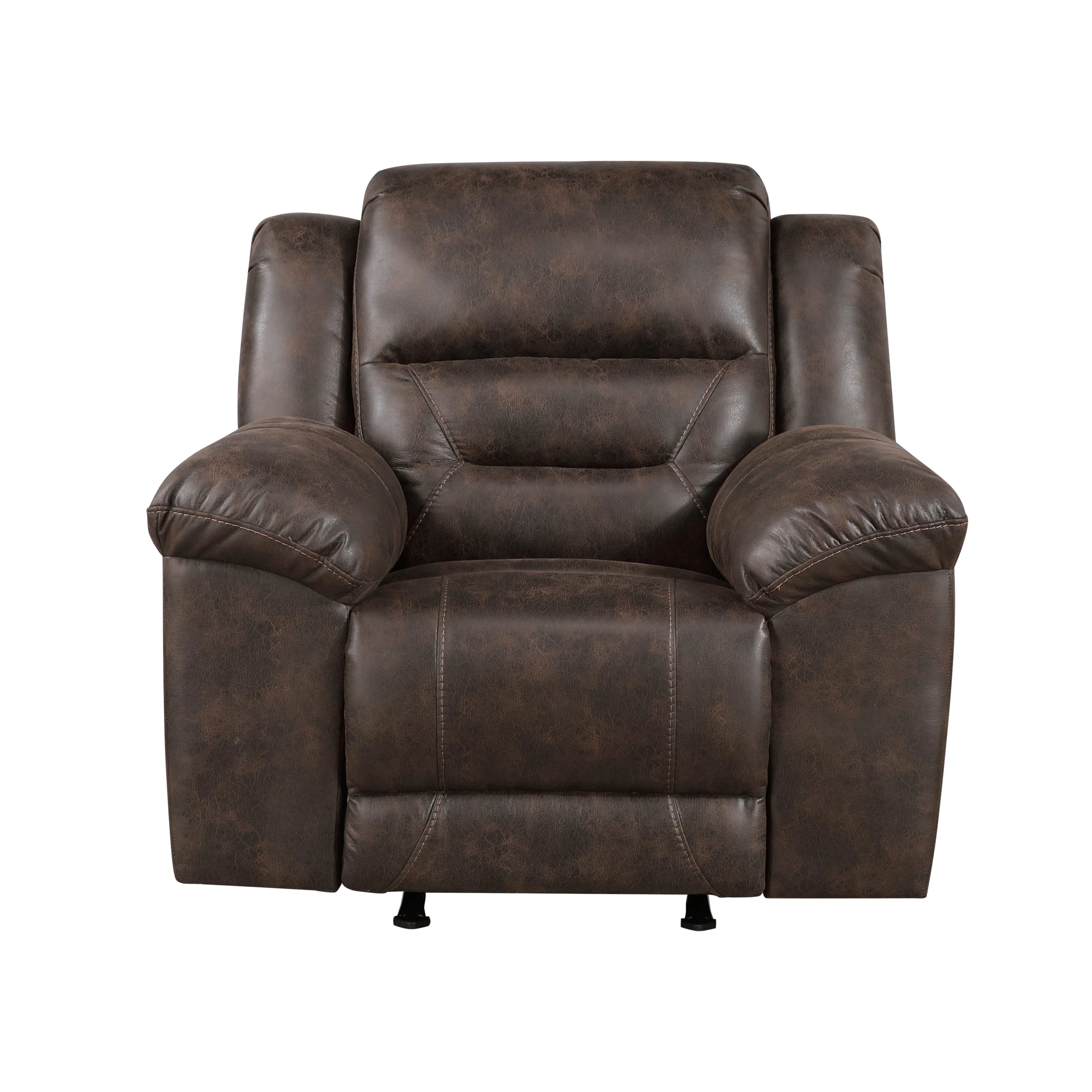 Hazen Dark Brown Reclining Living Room Set - Image 12