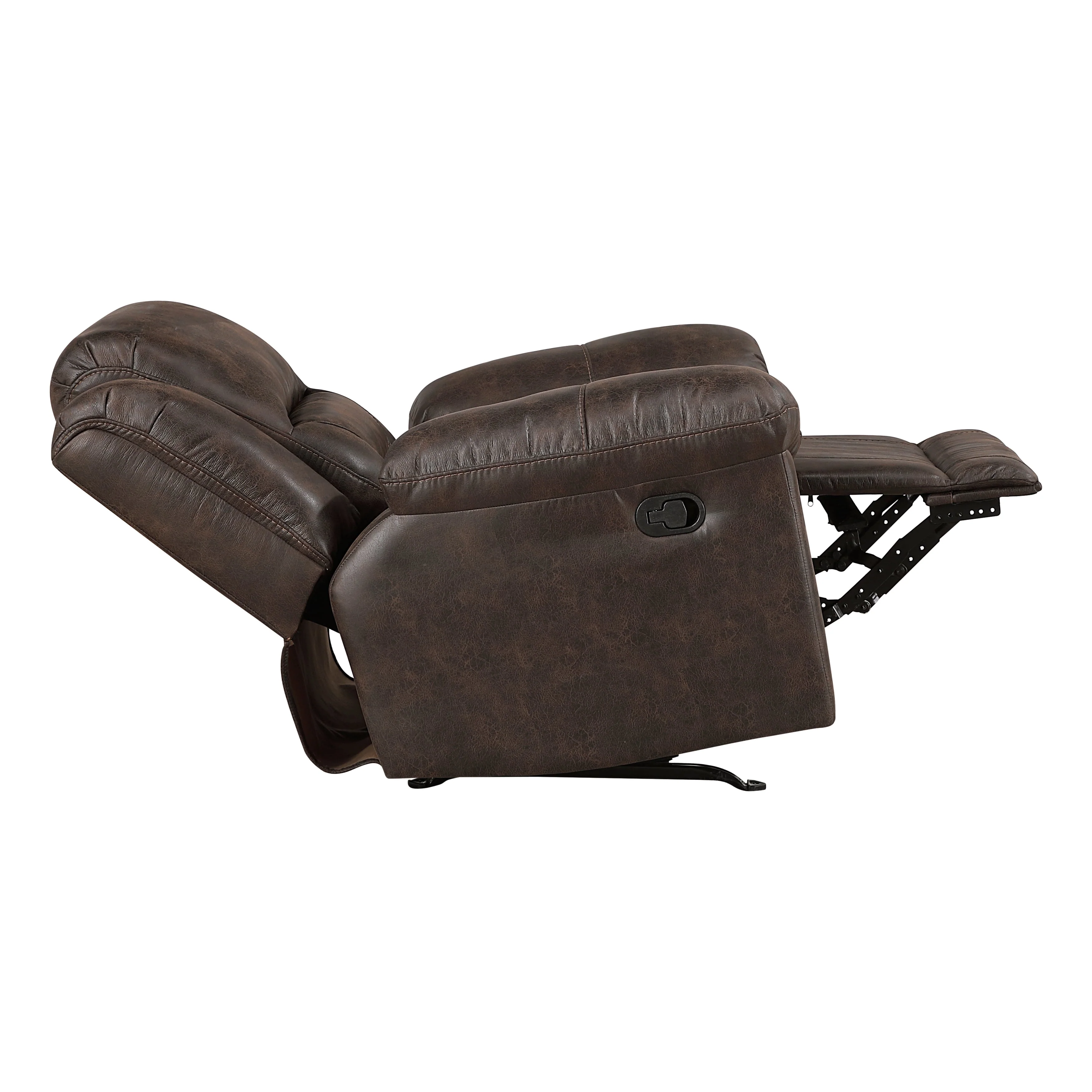 Hazen Dark Brown Reclining Living Room Set - Image 21