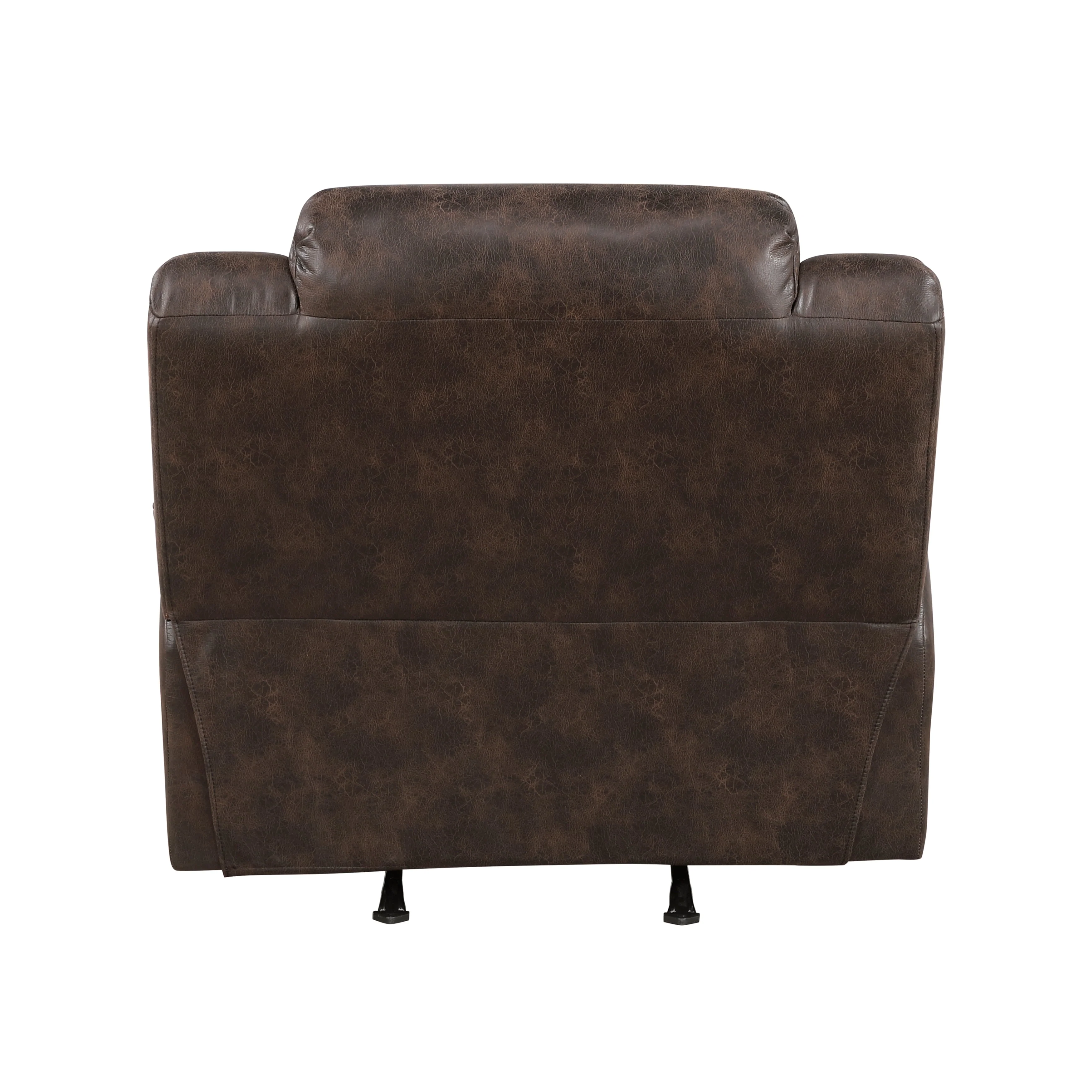 Hazen Dark Brown Rocker Reclining Chair - Image 6