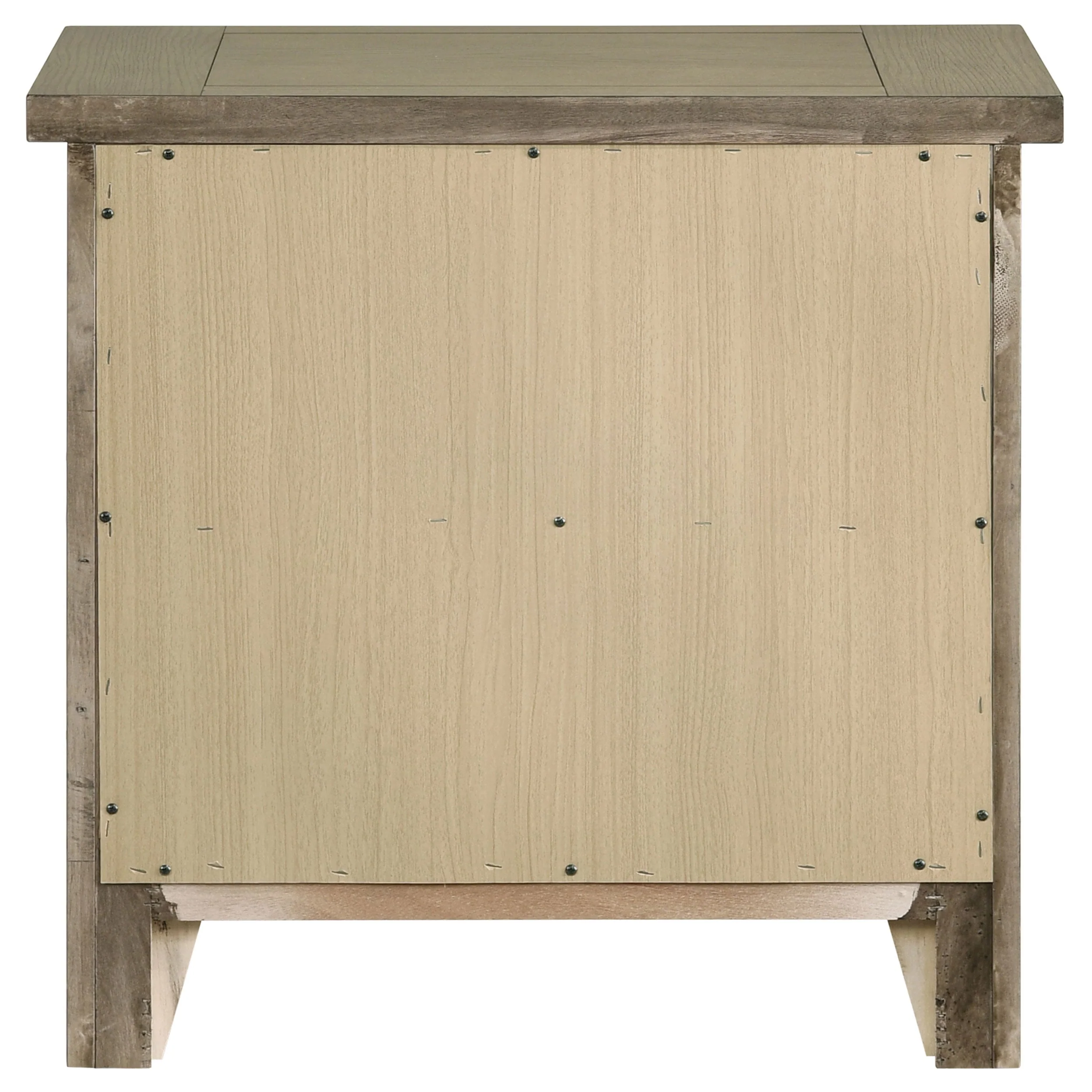 Hazlewood Vineyard Oak 2-drawer Nightstand Bedside Table - Image 7