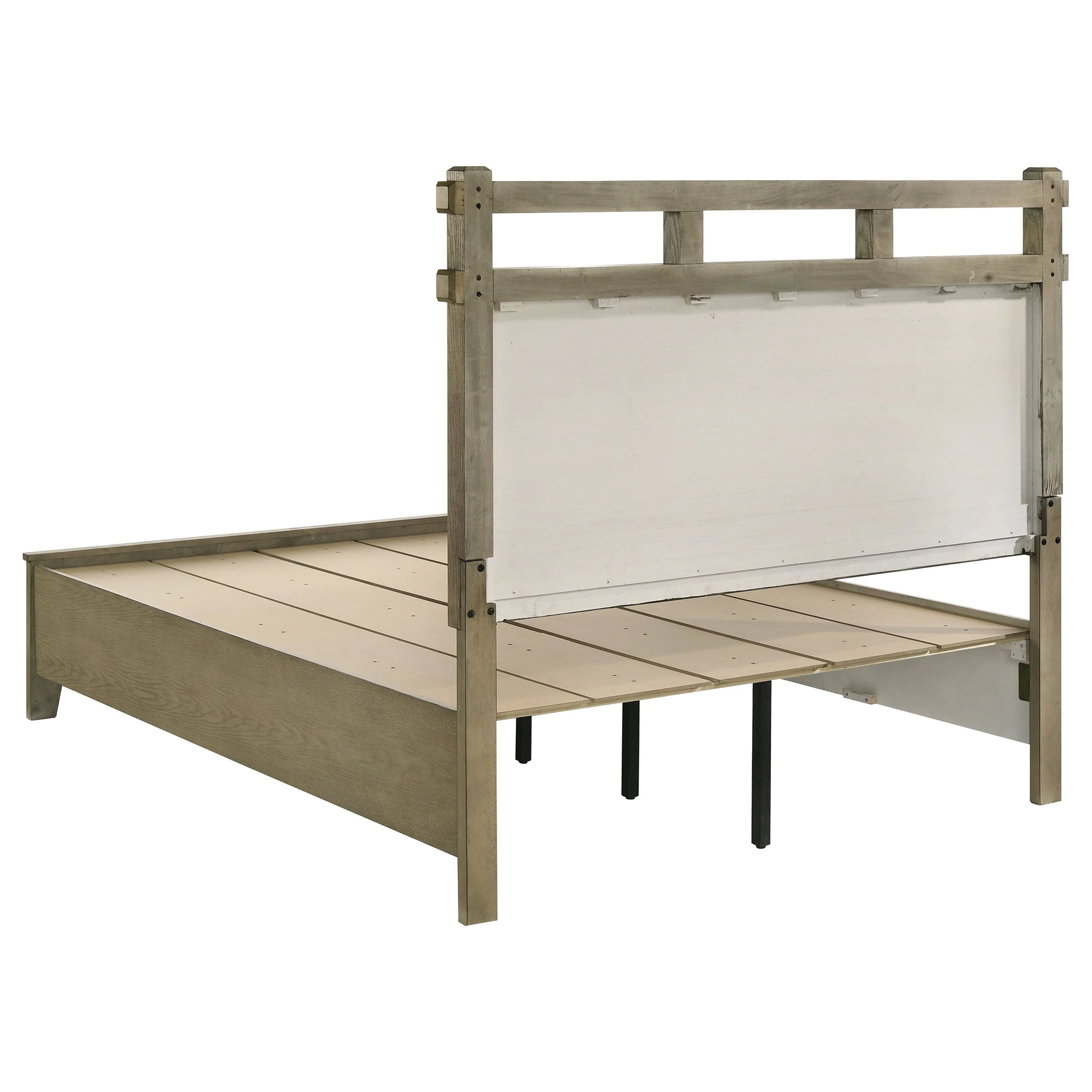 Hazlewood Vineyard Oak 59-inch Queen Panel Storage Bed - Image 5