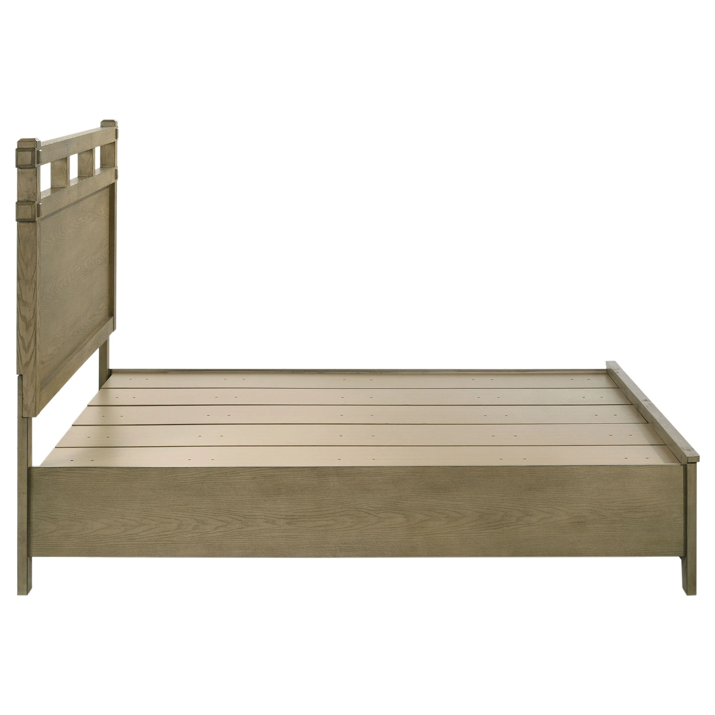 Hazlewood Vineyard Oak 59-inch Queen Panel Storage Bed - Image 6