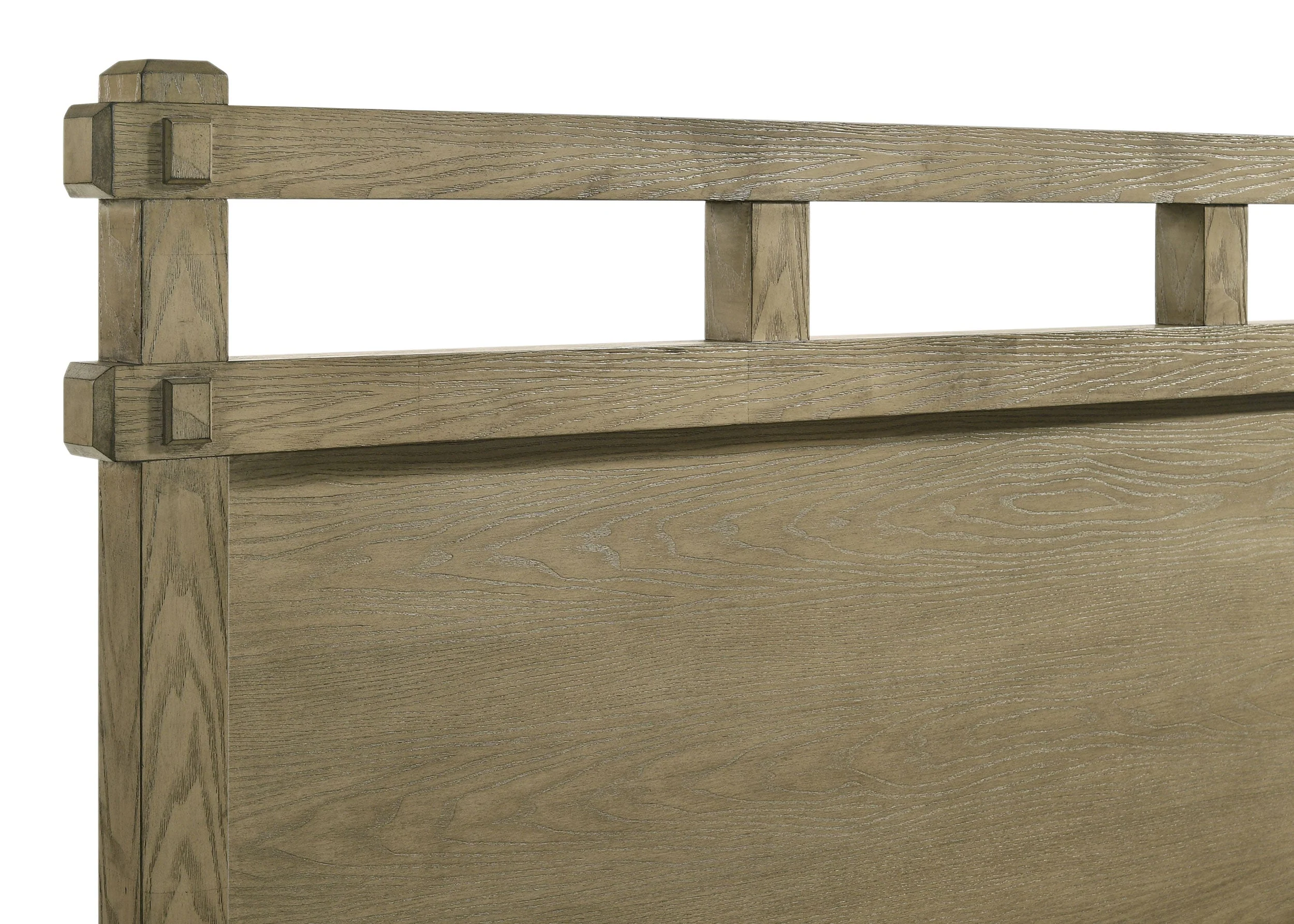 Hazlewood Vineyard Oak 59-inch Queen Panel Storage Bed - Image 7