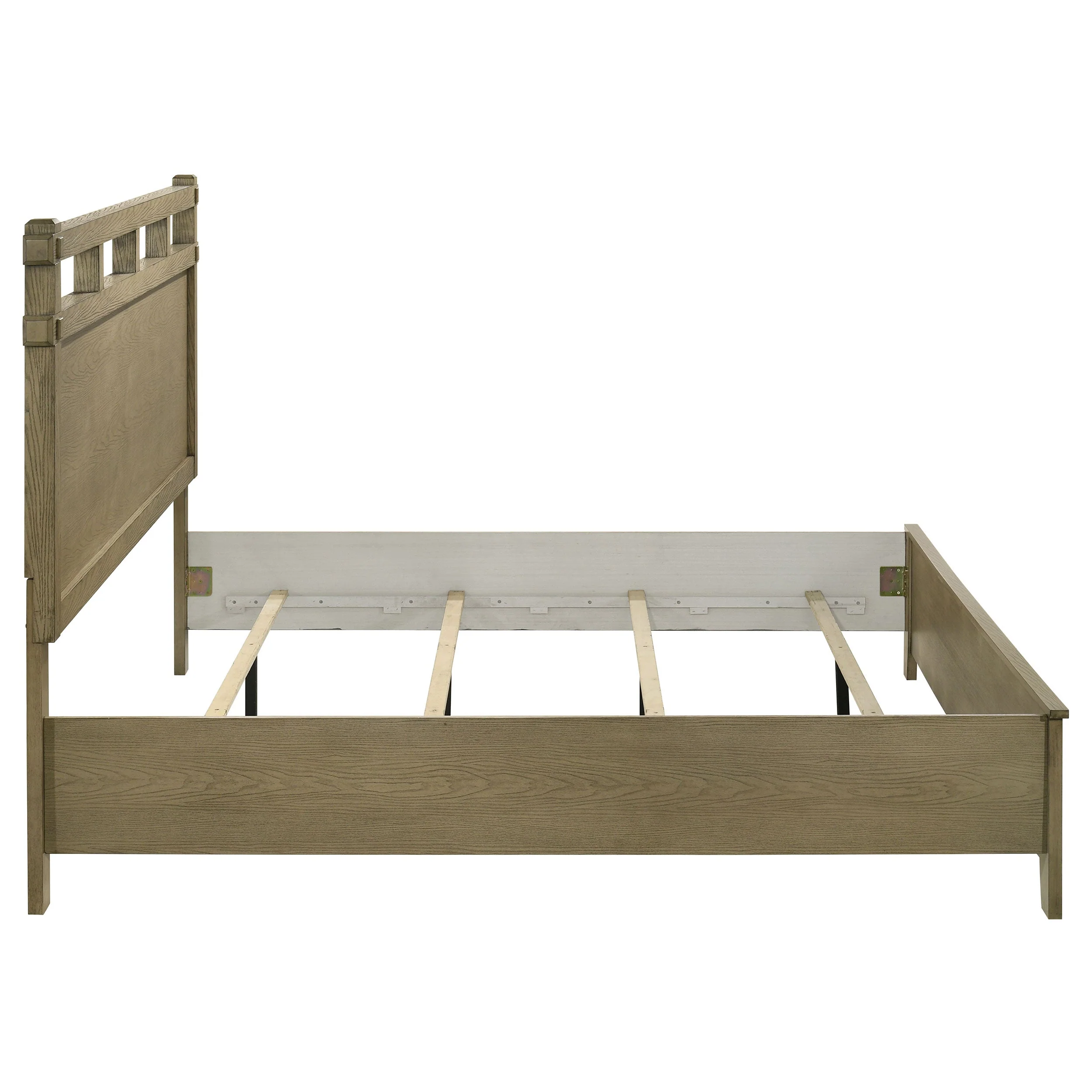 Hazlewood Vineyard Oak 61-inch Eastern King Panel Bed - Image 6