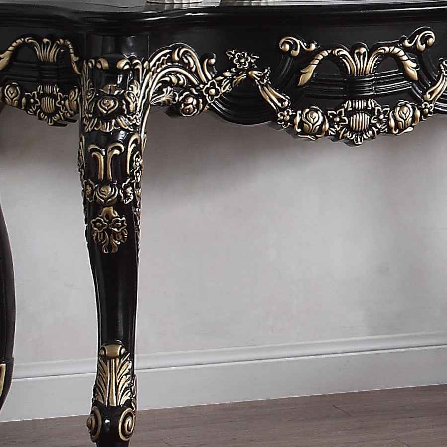 HD-328B Black Enamel Console Table - Image 2