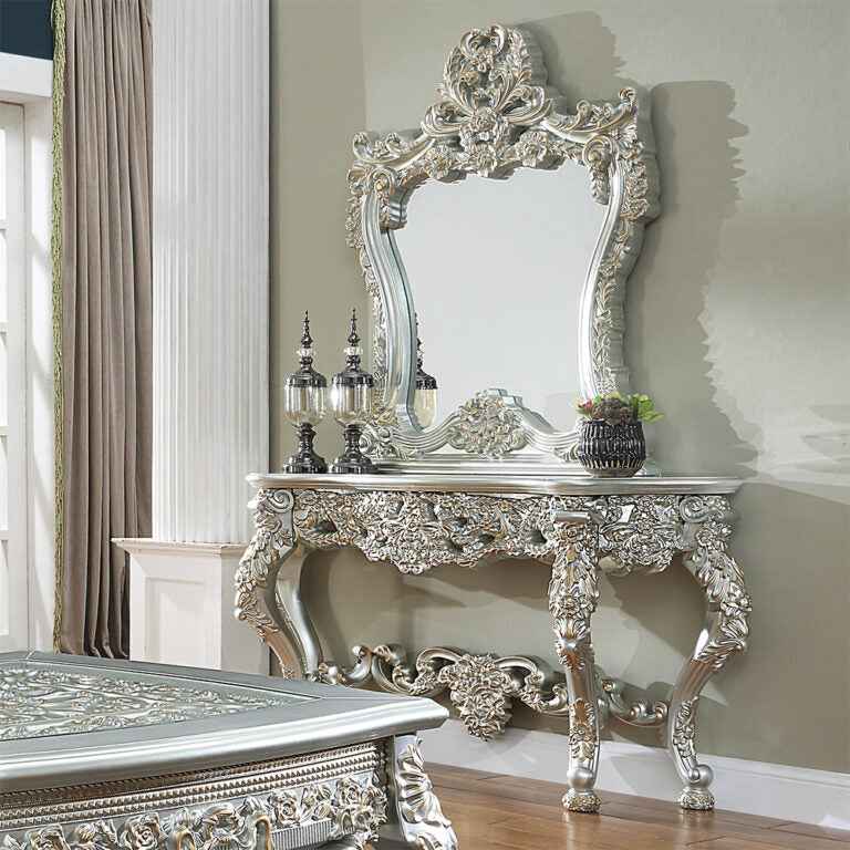 HD-CON905S Silver Console Table