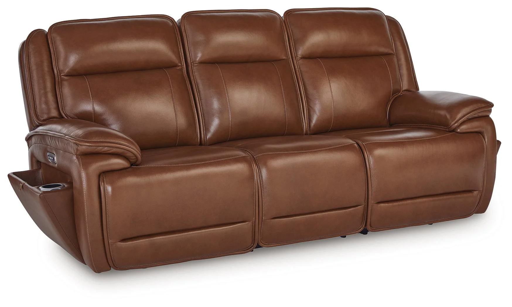 Healy Pier Chocolate Power Reclining Sofa - Image 2