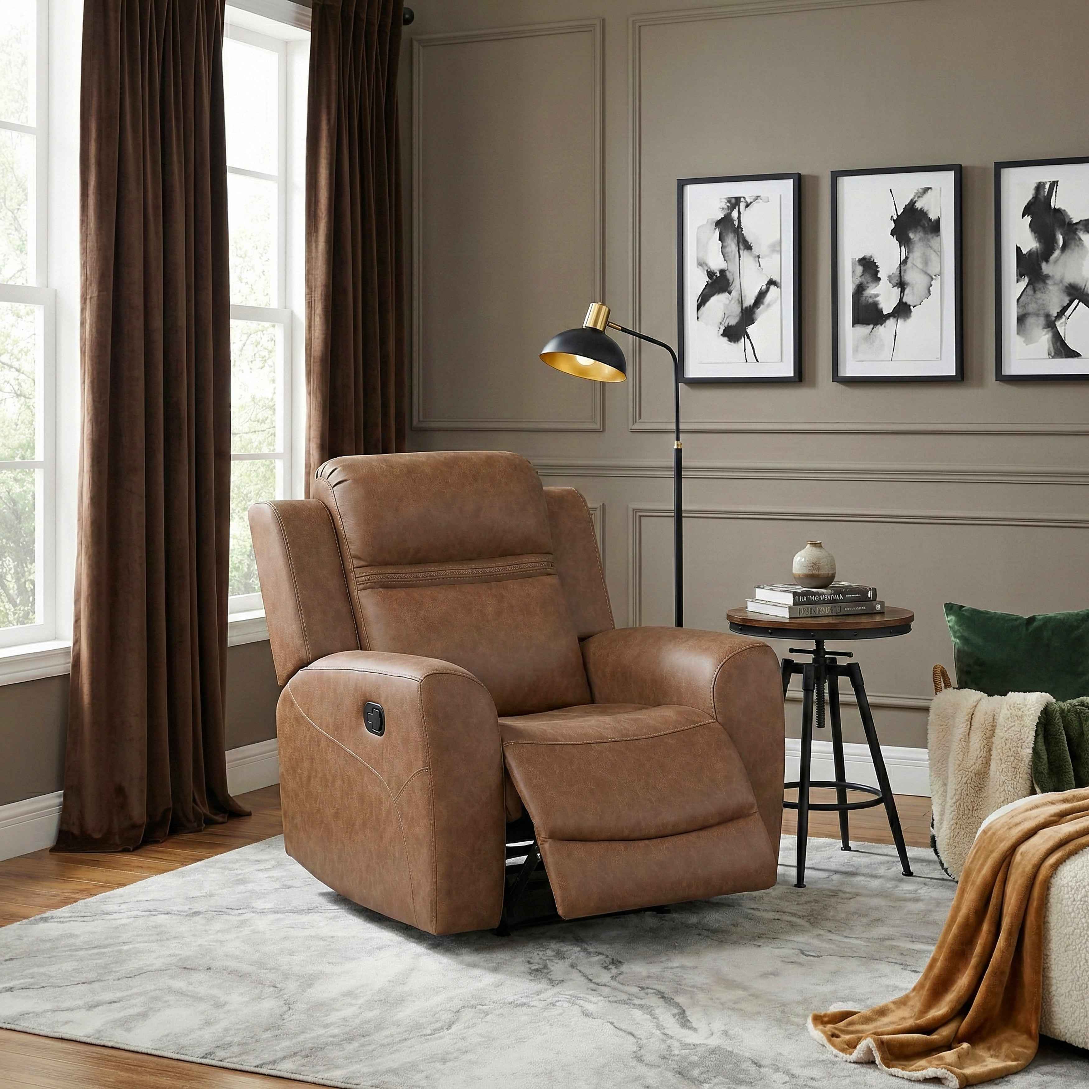 Hearth Brown Reclining Living Room Set - Image 26
