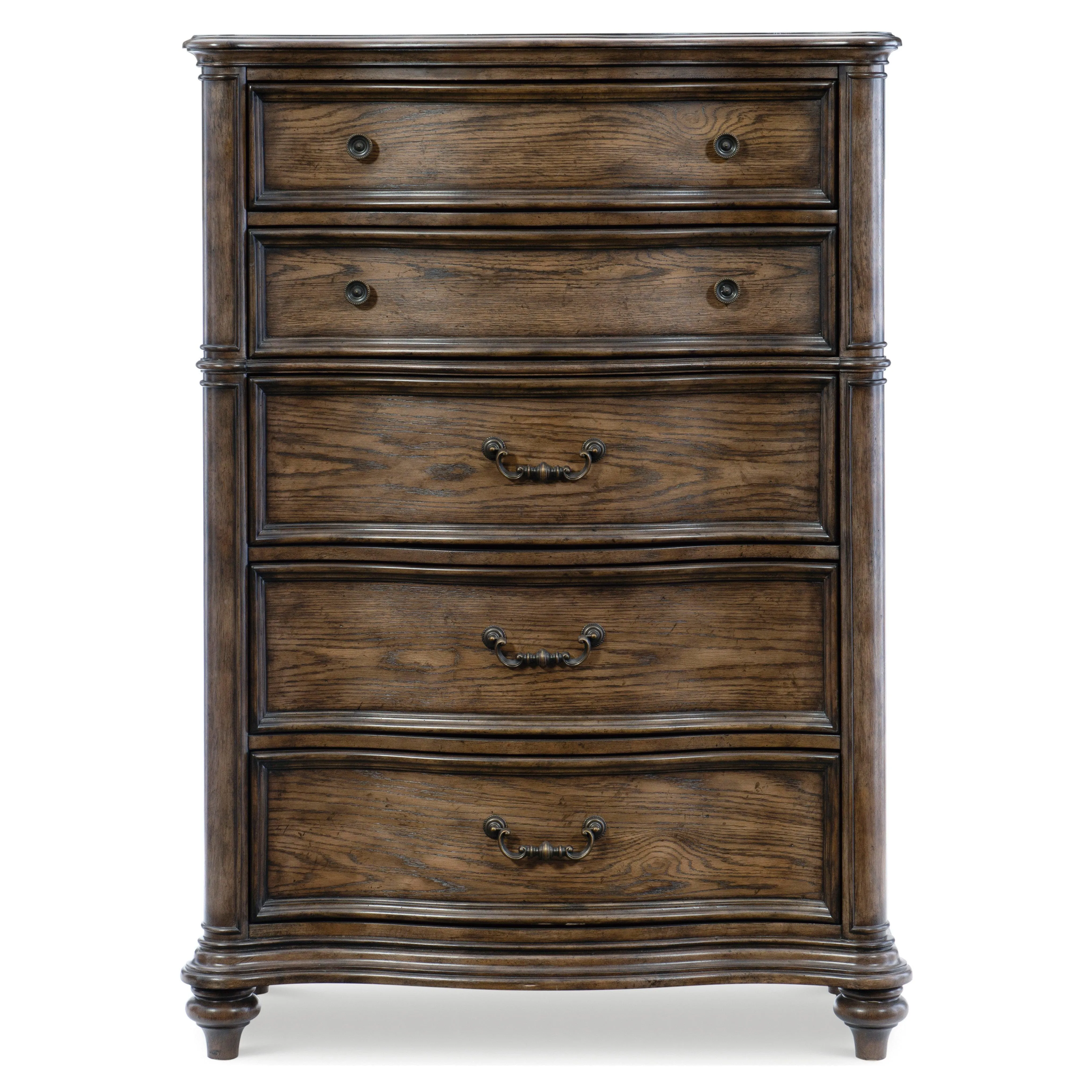 Heath Court Brown Oak Chest - Image 5