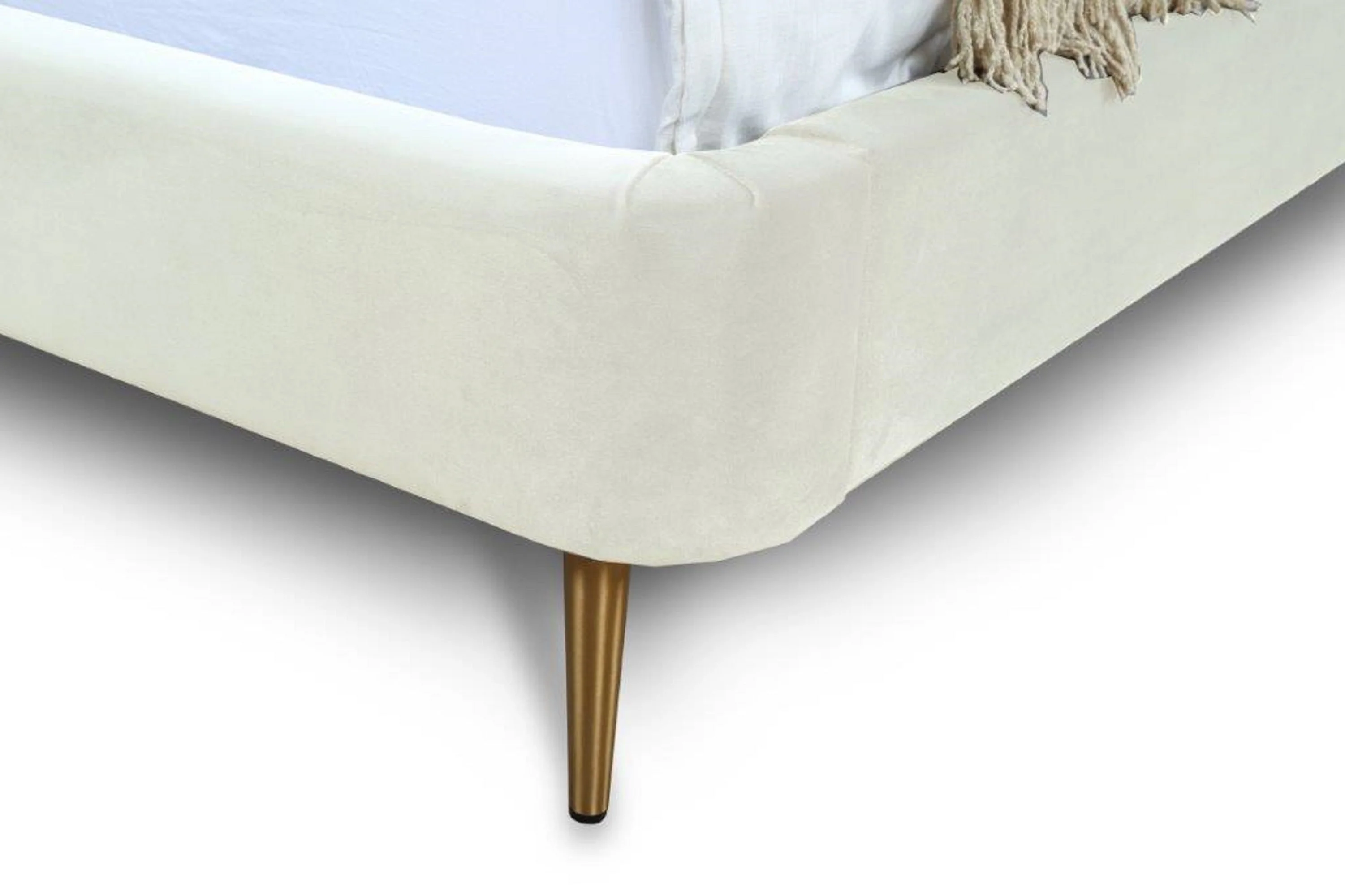 Heather Queen Bed in Cream - Image 7