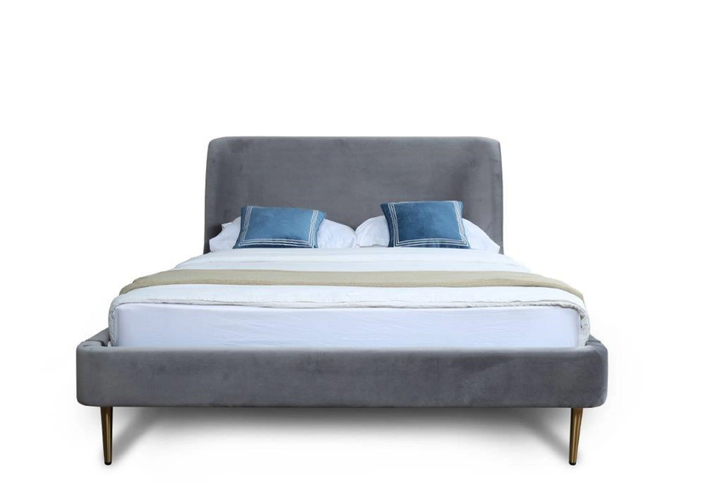 Heather Queen Bed in Grey - Image 4