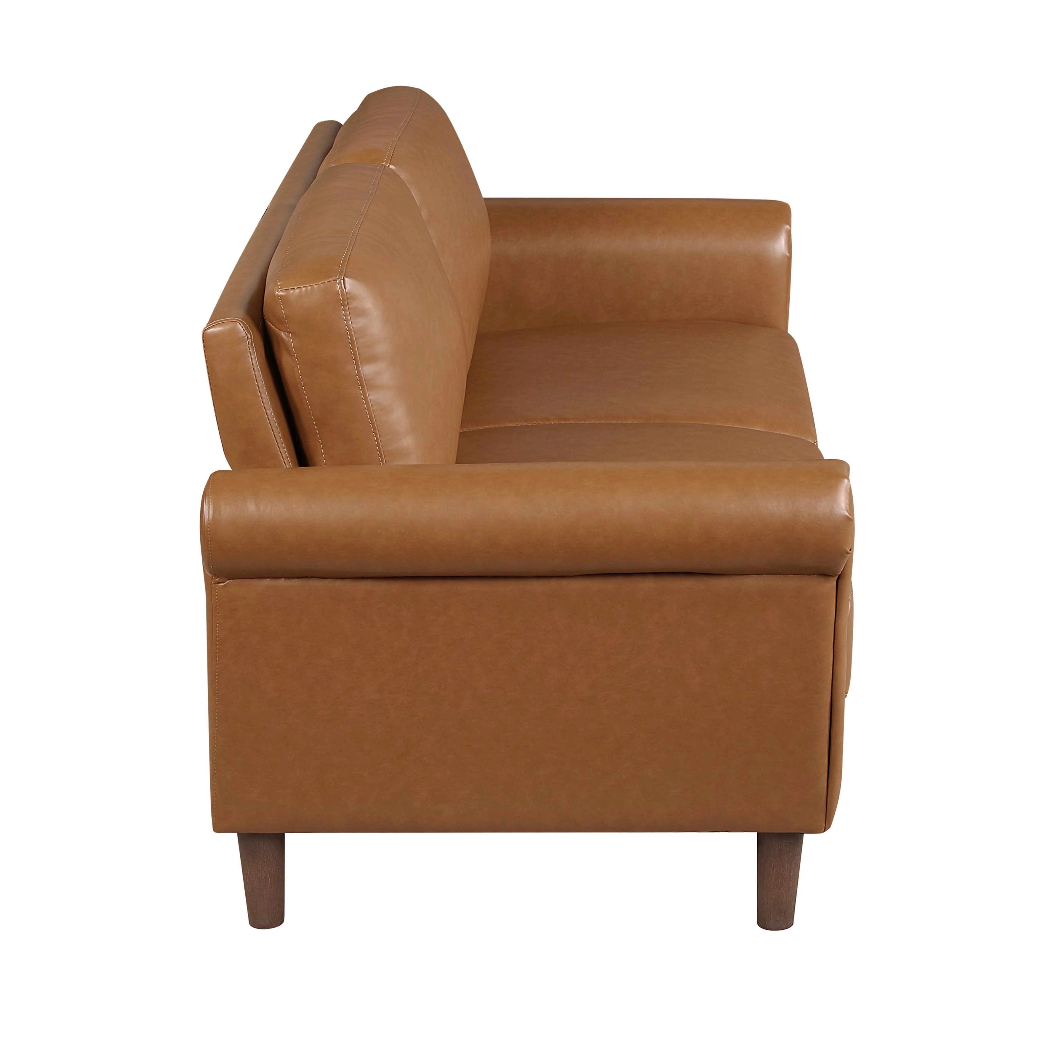 Hector Brown Loveseat - Image 3