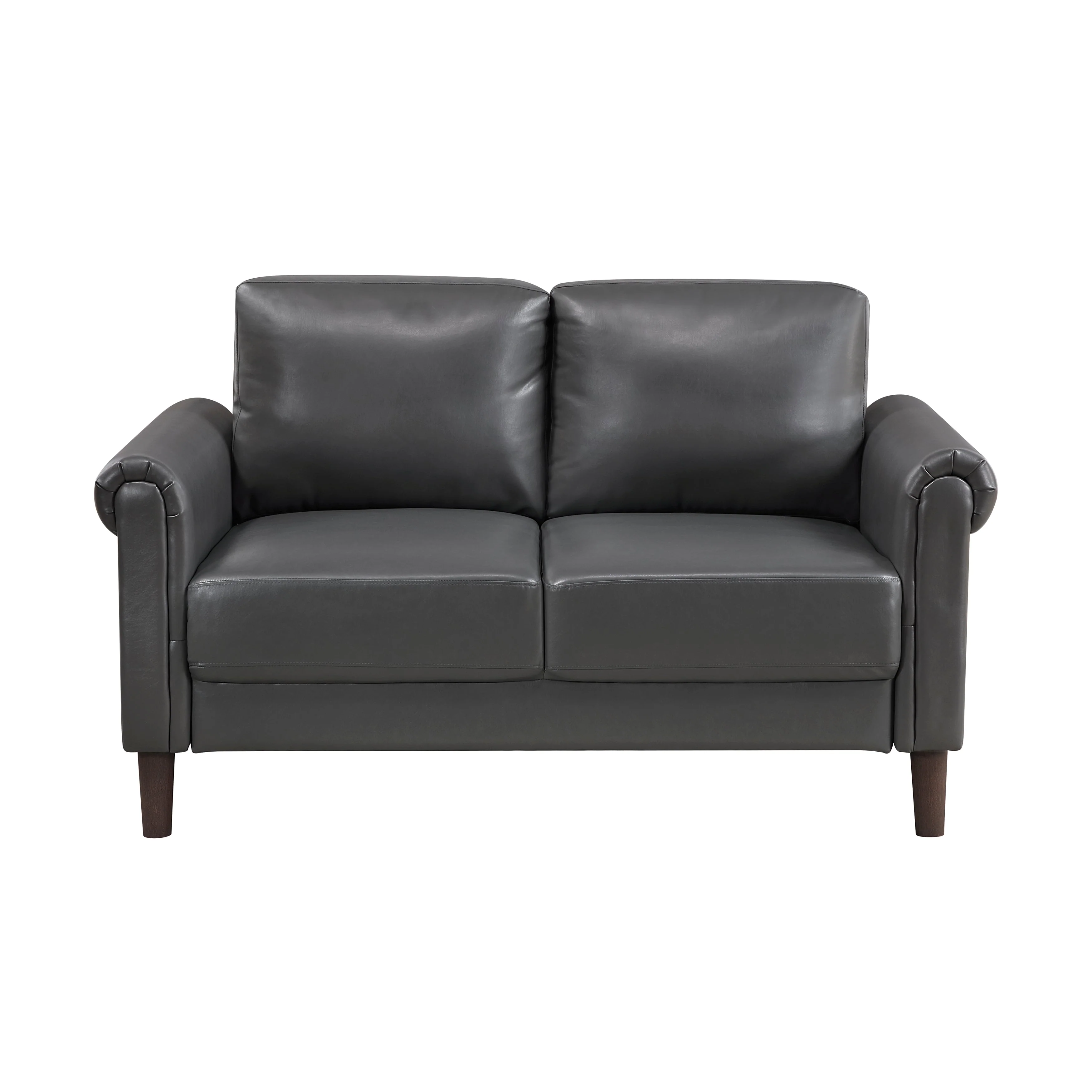 Hector Dark Gray Loveseat - Image 10
