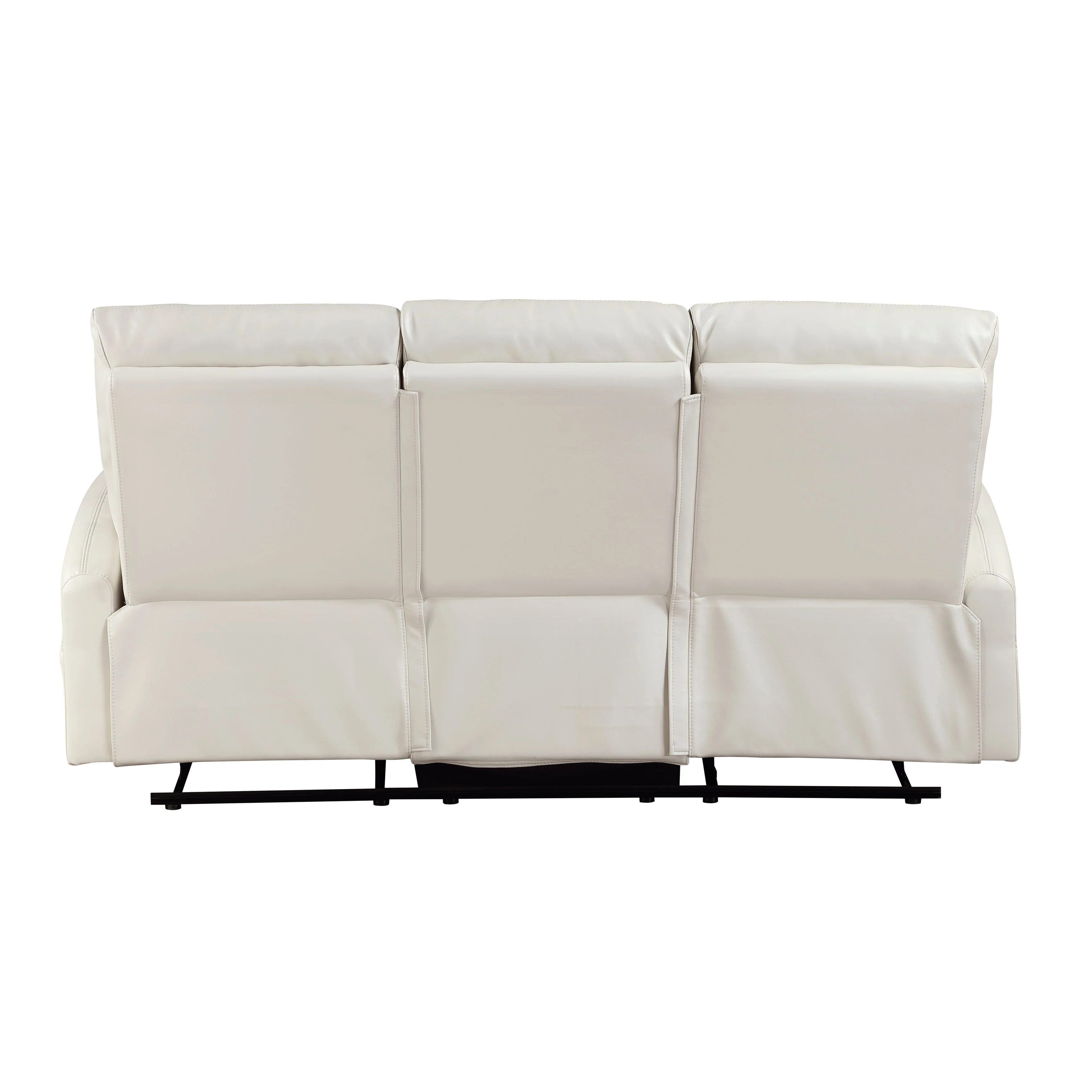 Heisley Beige Double Reclining Sofa - Image 3