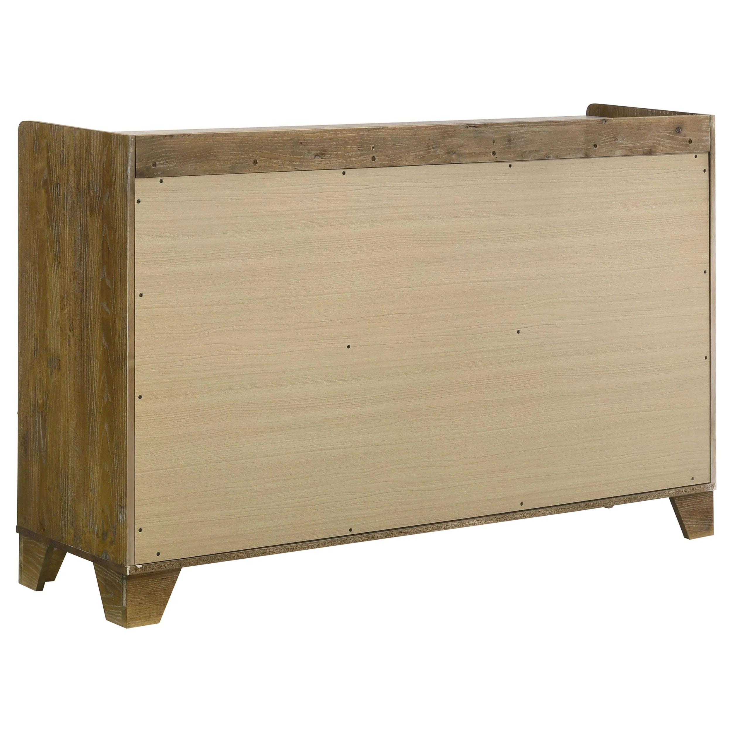 Henderson Medium Oak 4-piece Queen Bedroom Set - Image 8
