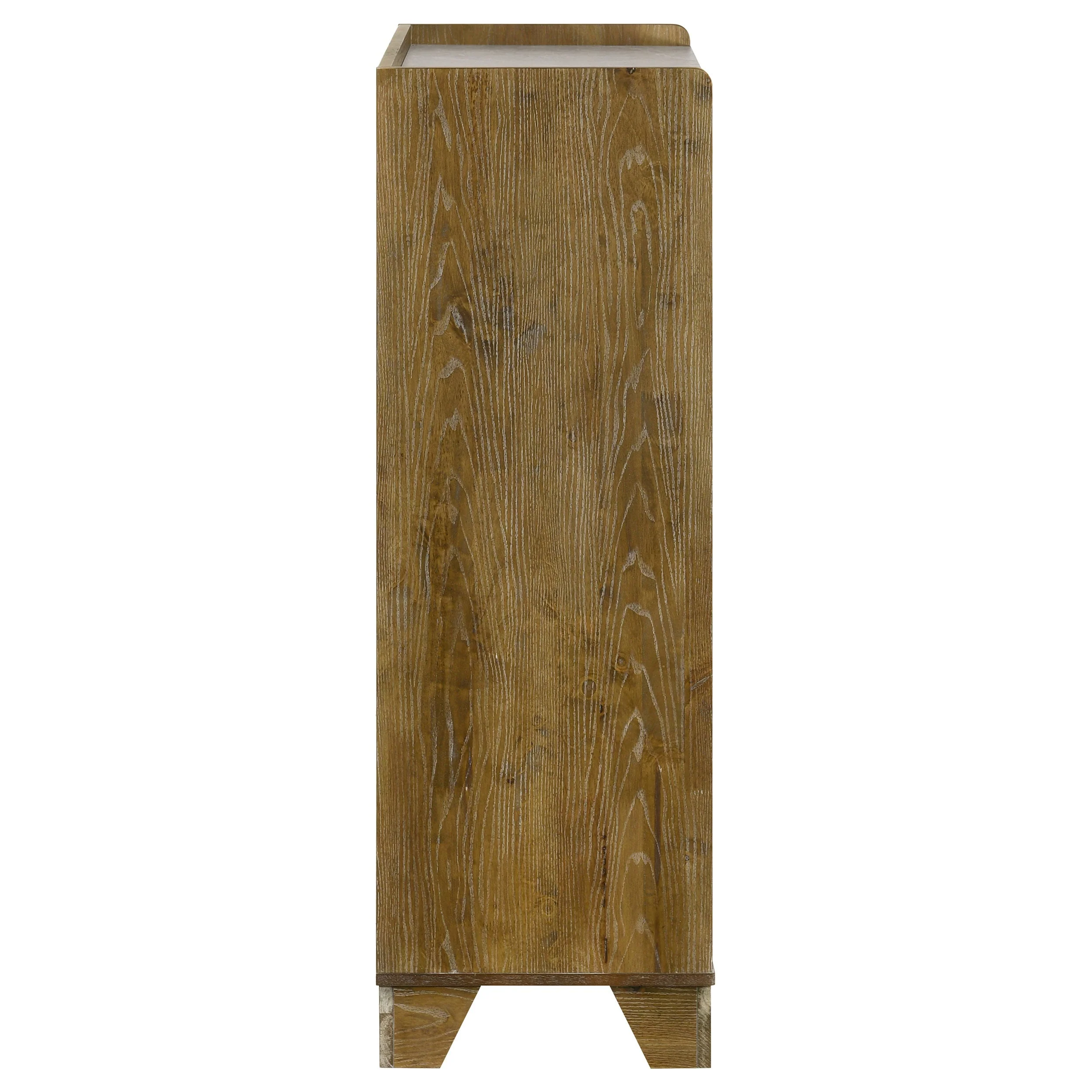 Henderson Medium Oak 5-drawer Bedroom Chest of Drawers - Image 6