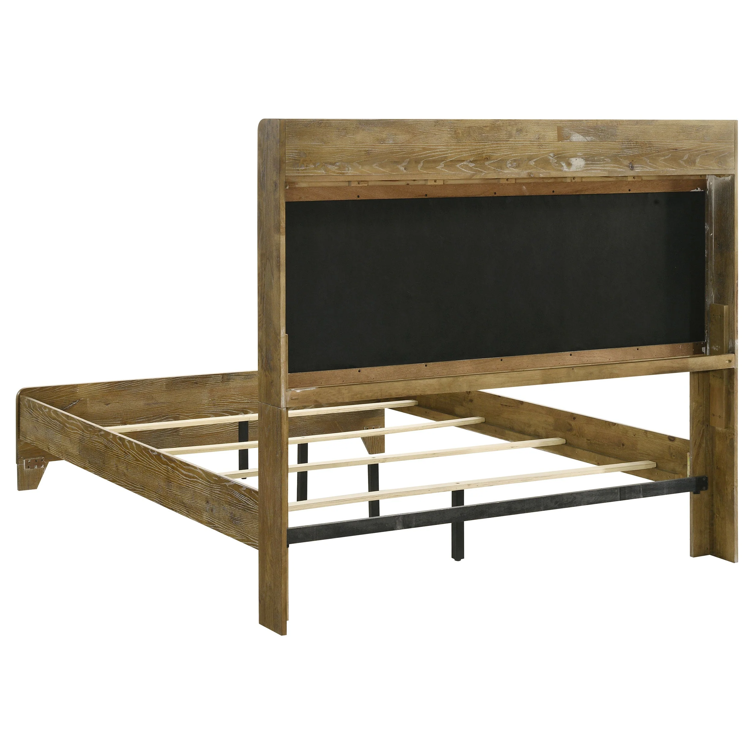 Henderson Medium Oak 5-piece Queen Bedroom Set - Image 4