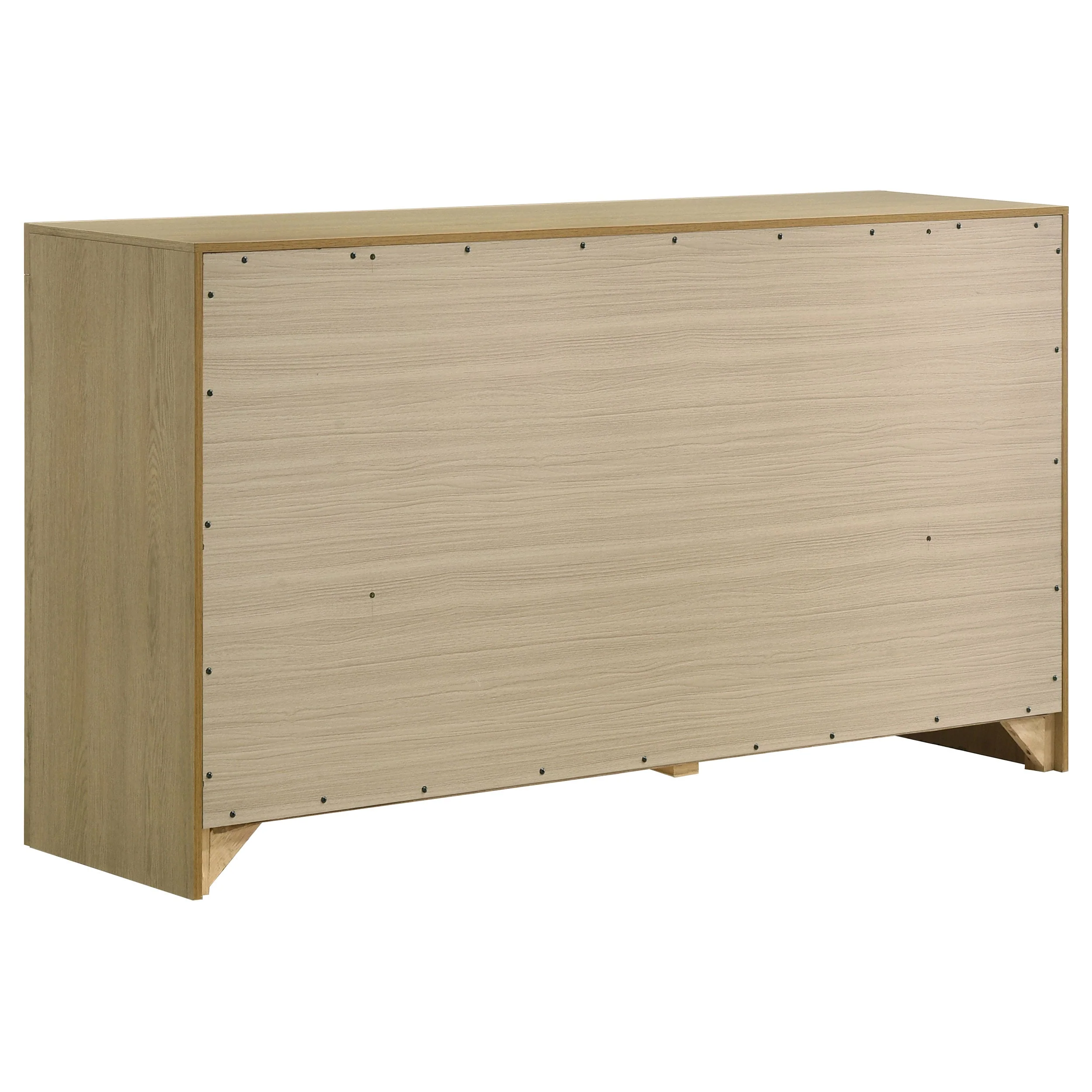 Hendricks Light Oak 5-piece Queen Bedroom Set - Image 7