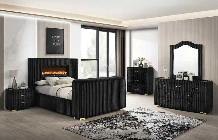 Henley Black Bedroom Set