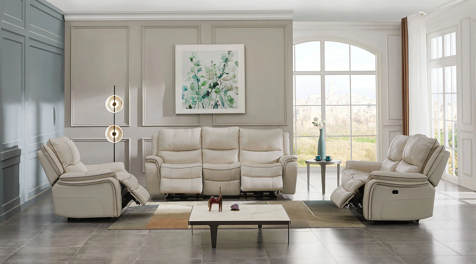 Henricus Beige Sofa & Loveseat - Image 6