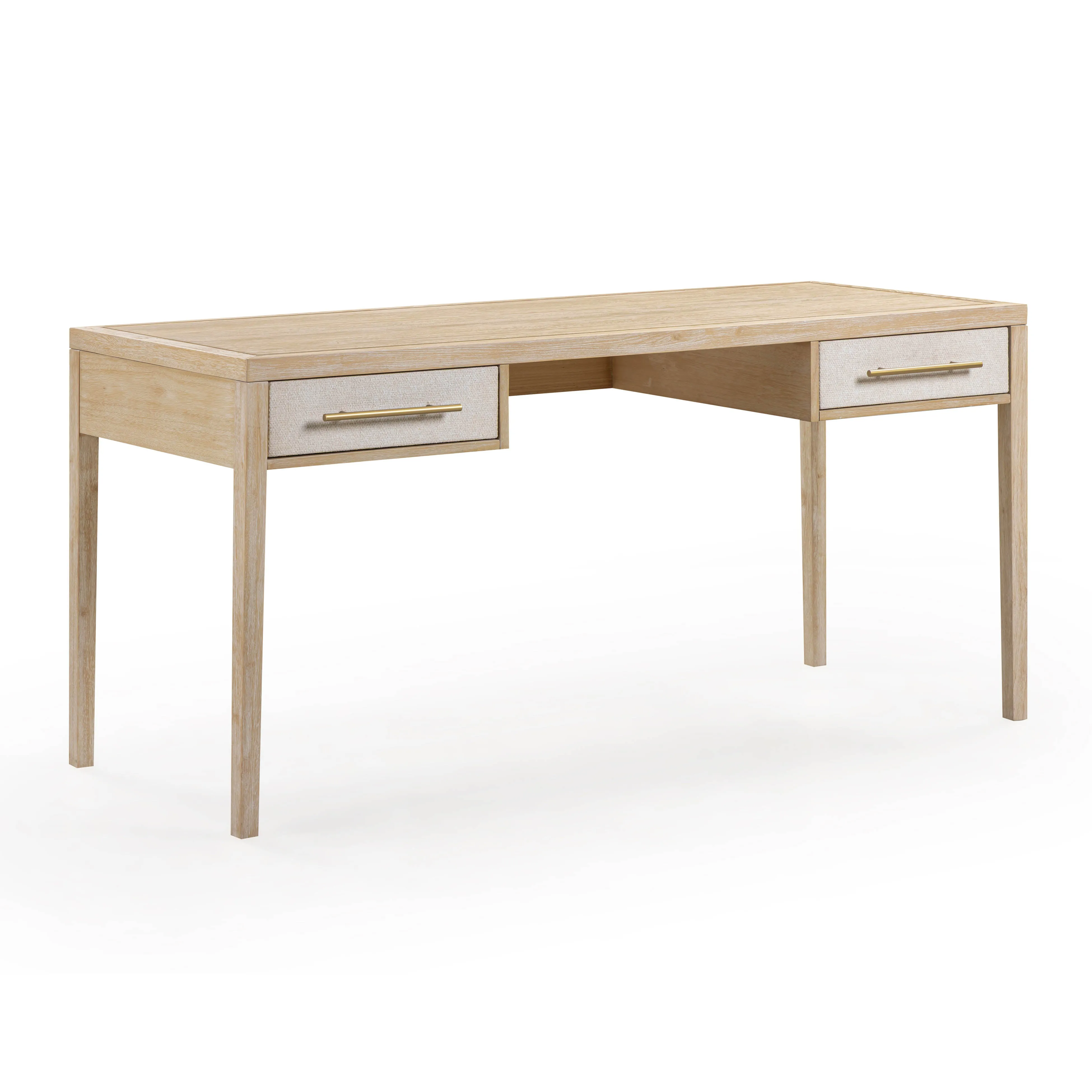 Hera 62'' Natural Washed Executive Desk - Image 3